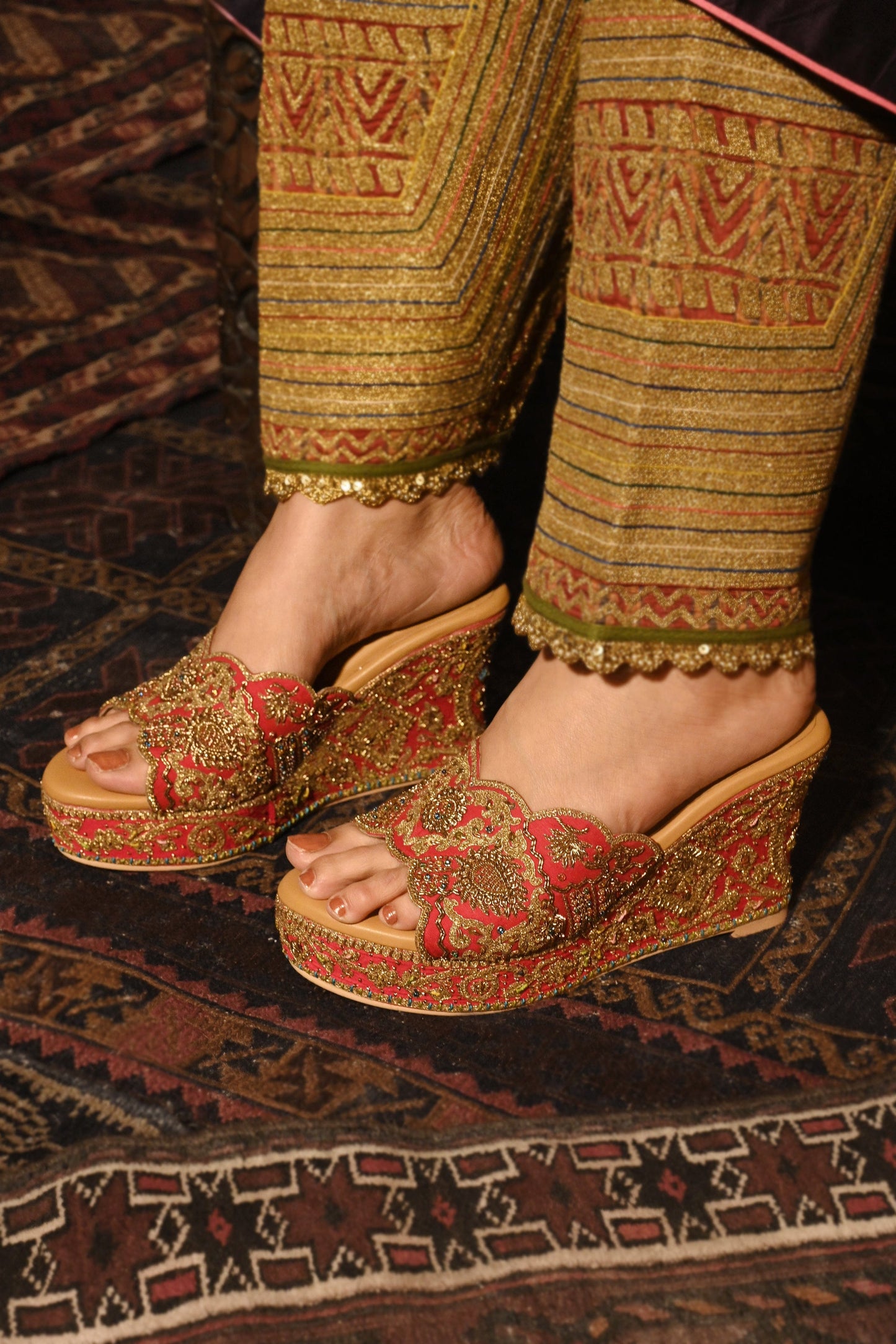 Zar-E-Darbar Heels