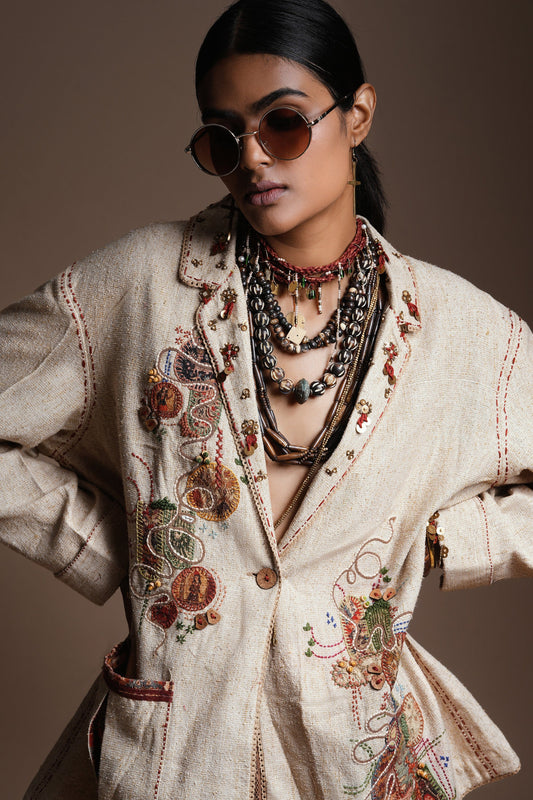 Nomad Abstract Blazer