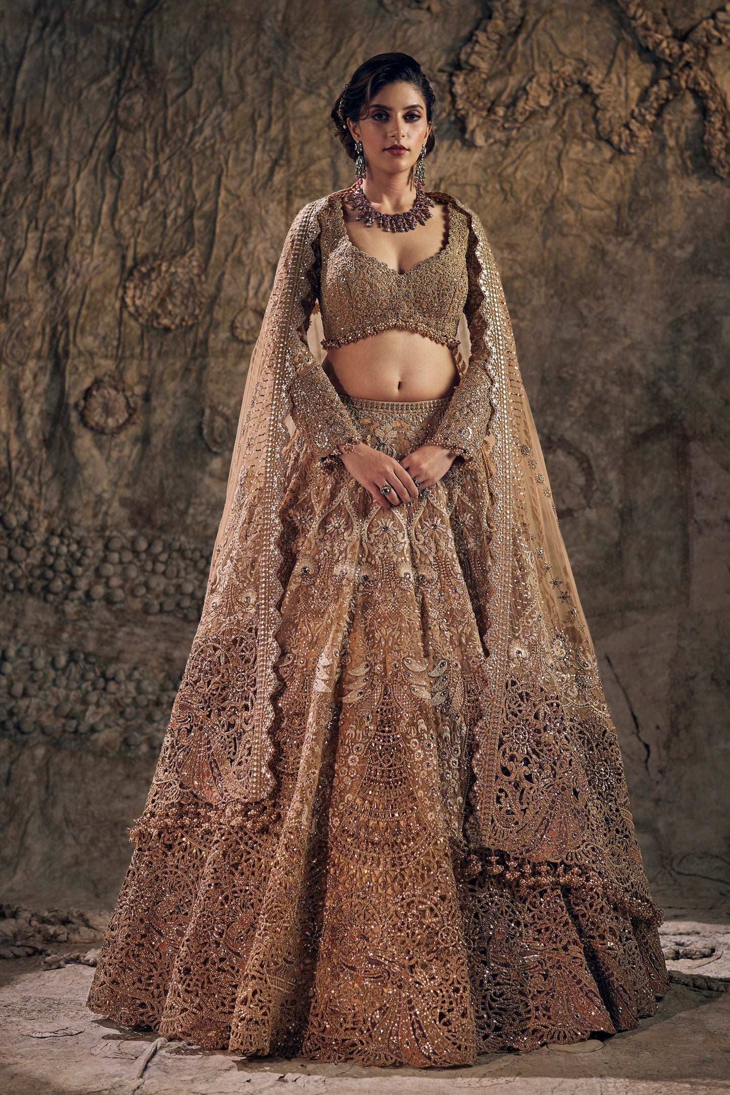 Gilded Relic Lehenga