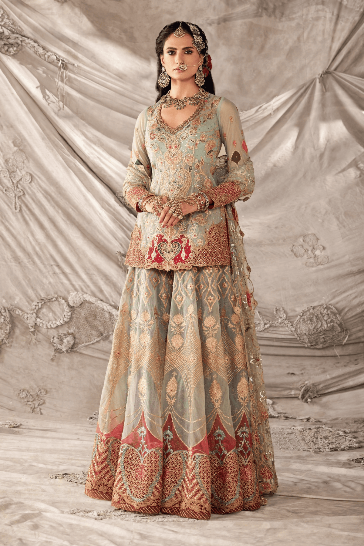 Blue Lehenga