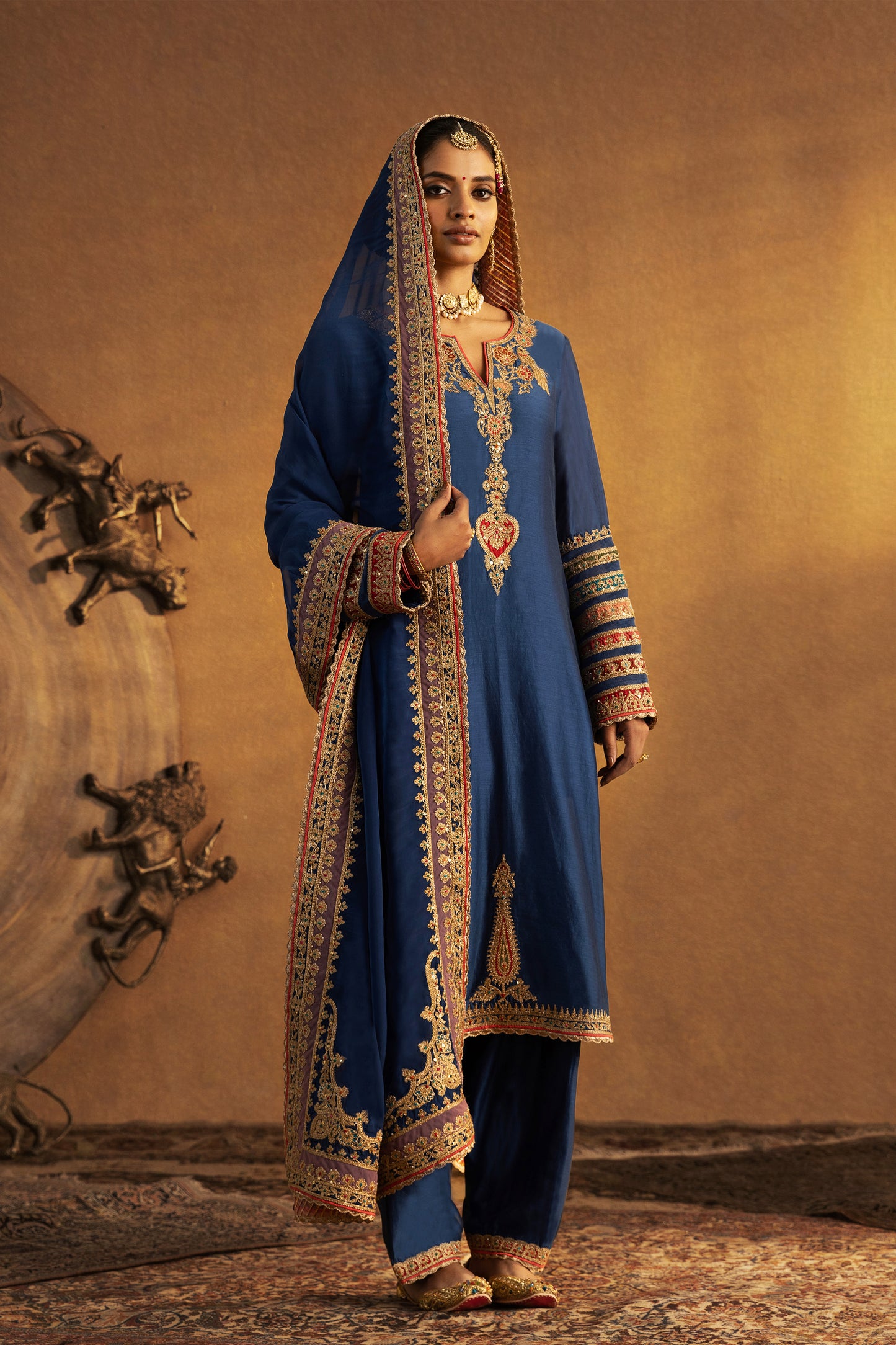 Azure Blue Kurta Set