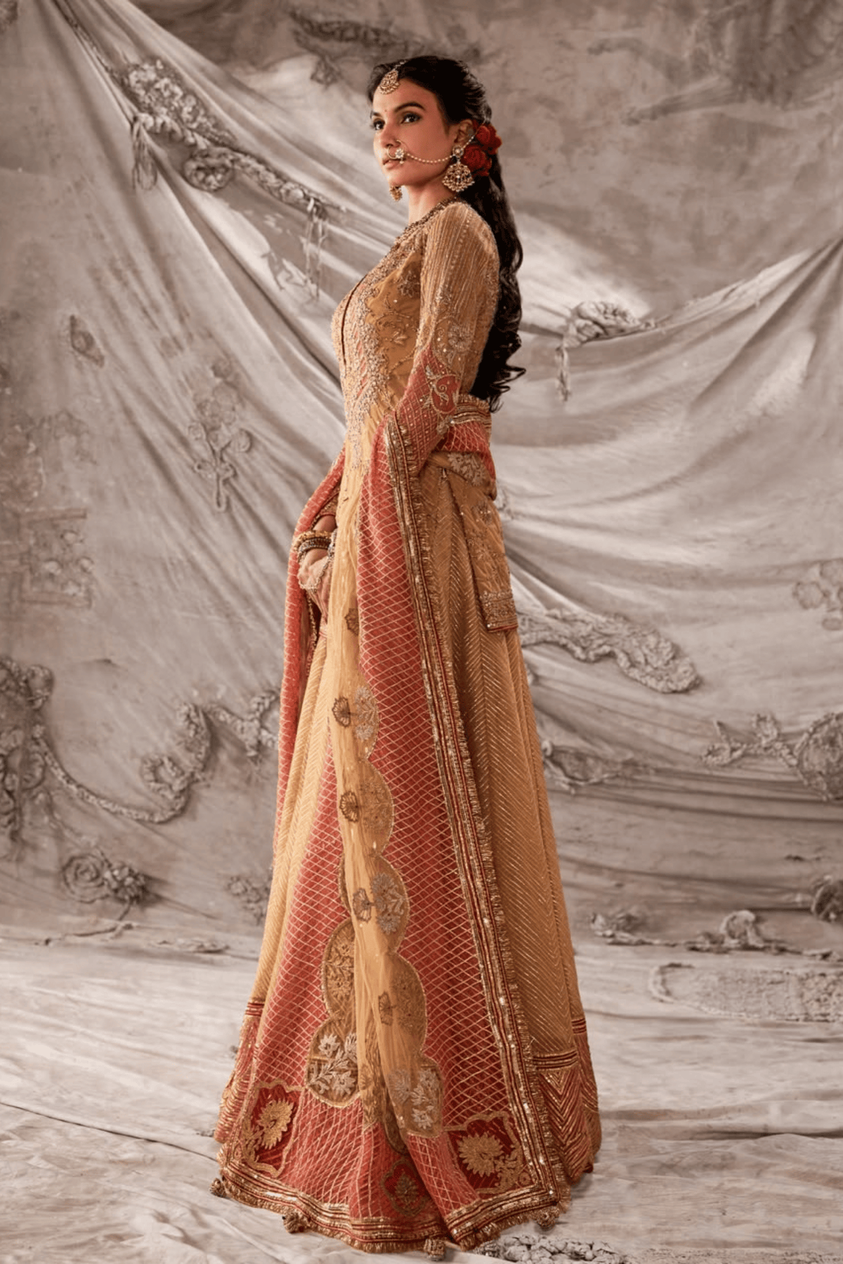 Burnished Gold Lehenga
