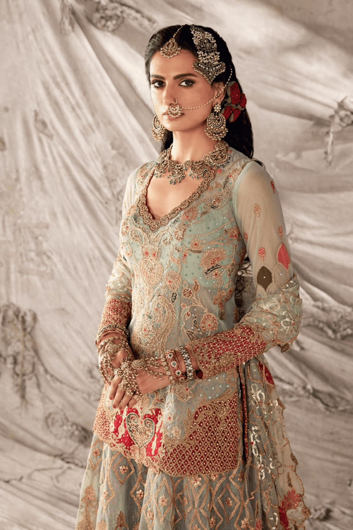 Blue Lehenga