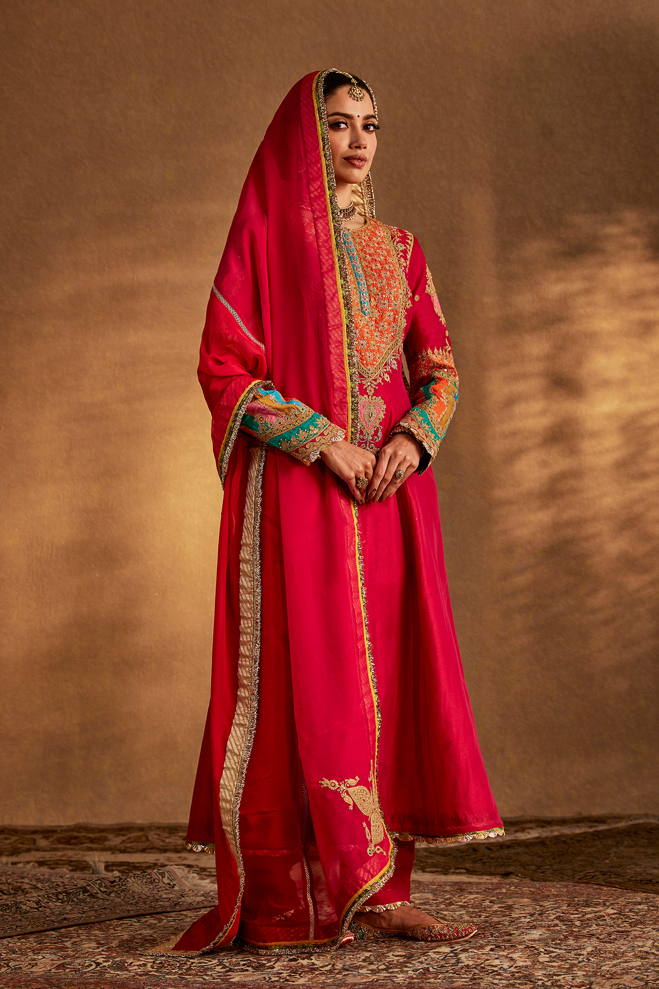 Rani Pink Archival Kurta Set