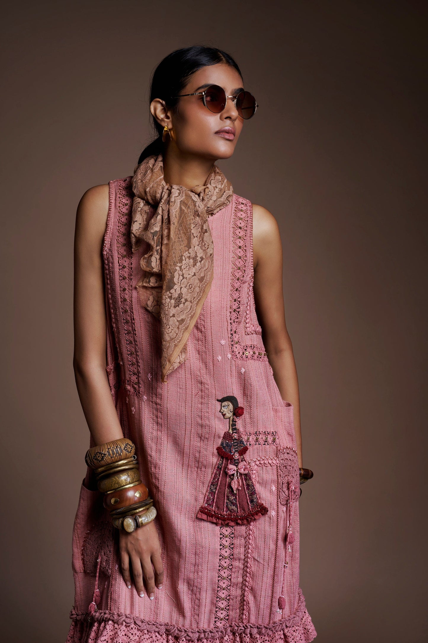 Ash Pink Rah Doll Dress