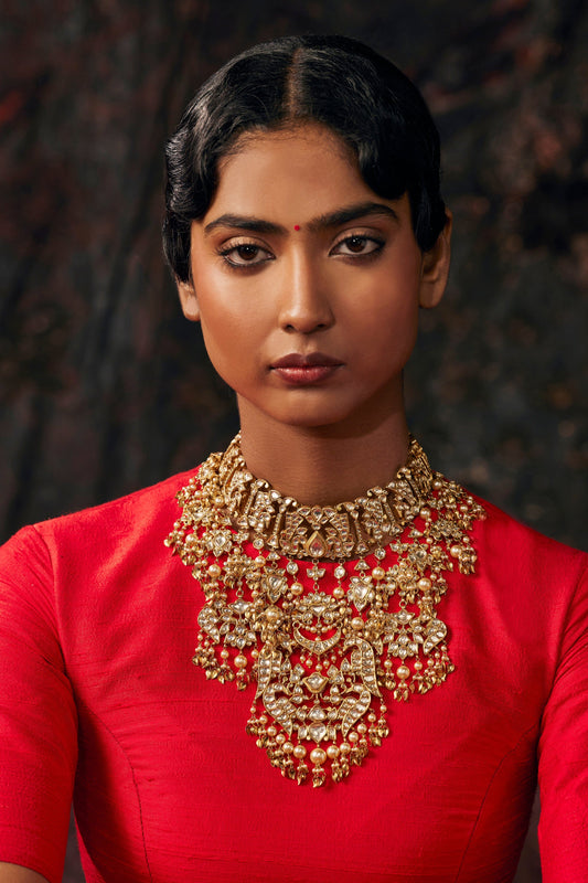 Patiala Peepal Patti Choker