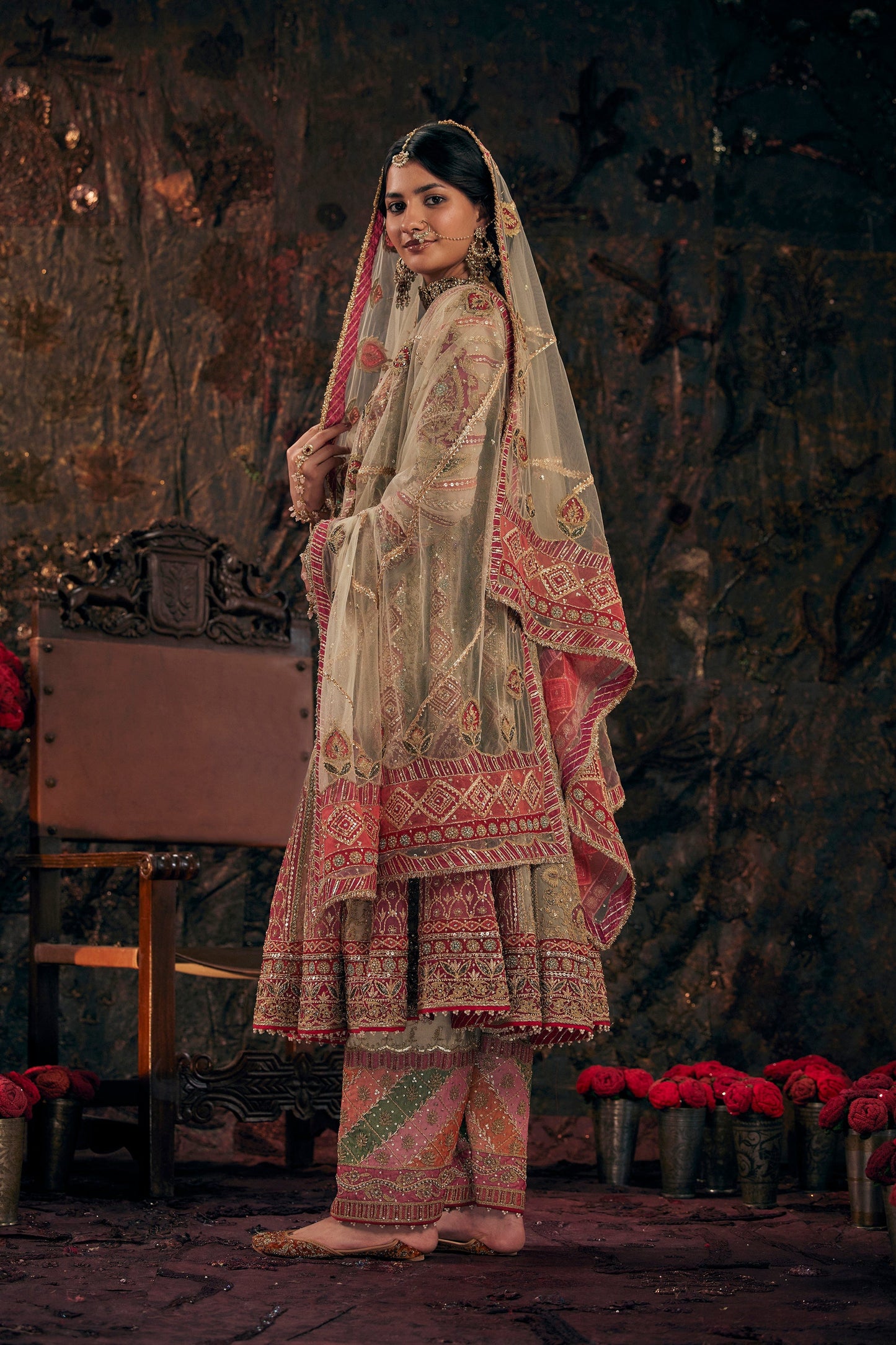 Pistachio Green Kalidar Set