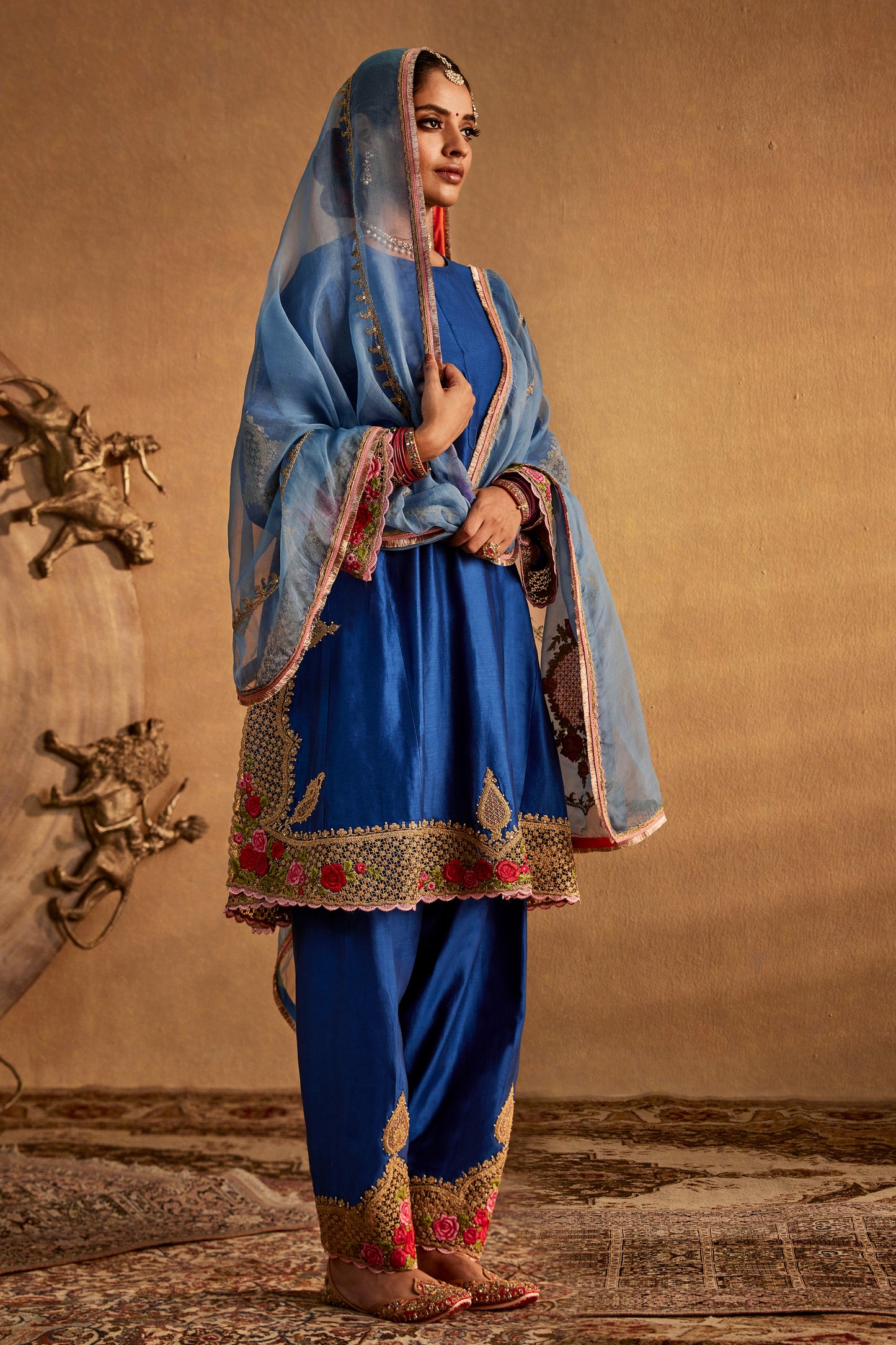 Lapis Blue Kurta Set