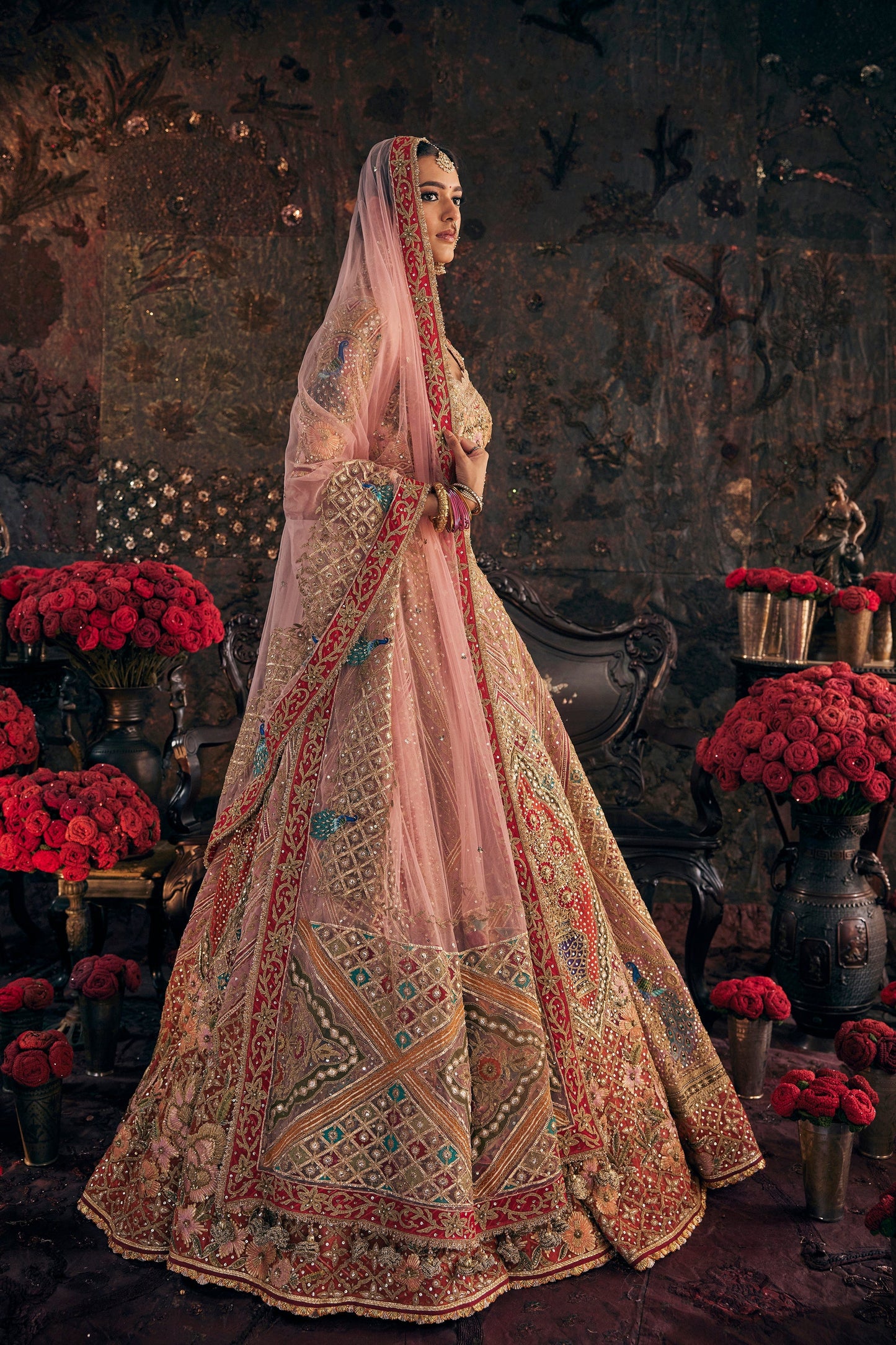 A Blush Pink Lehenga