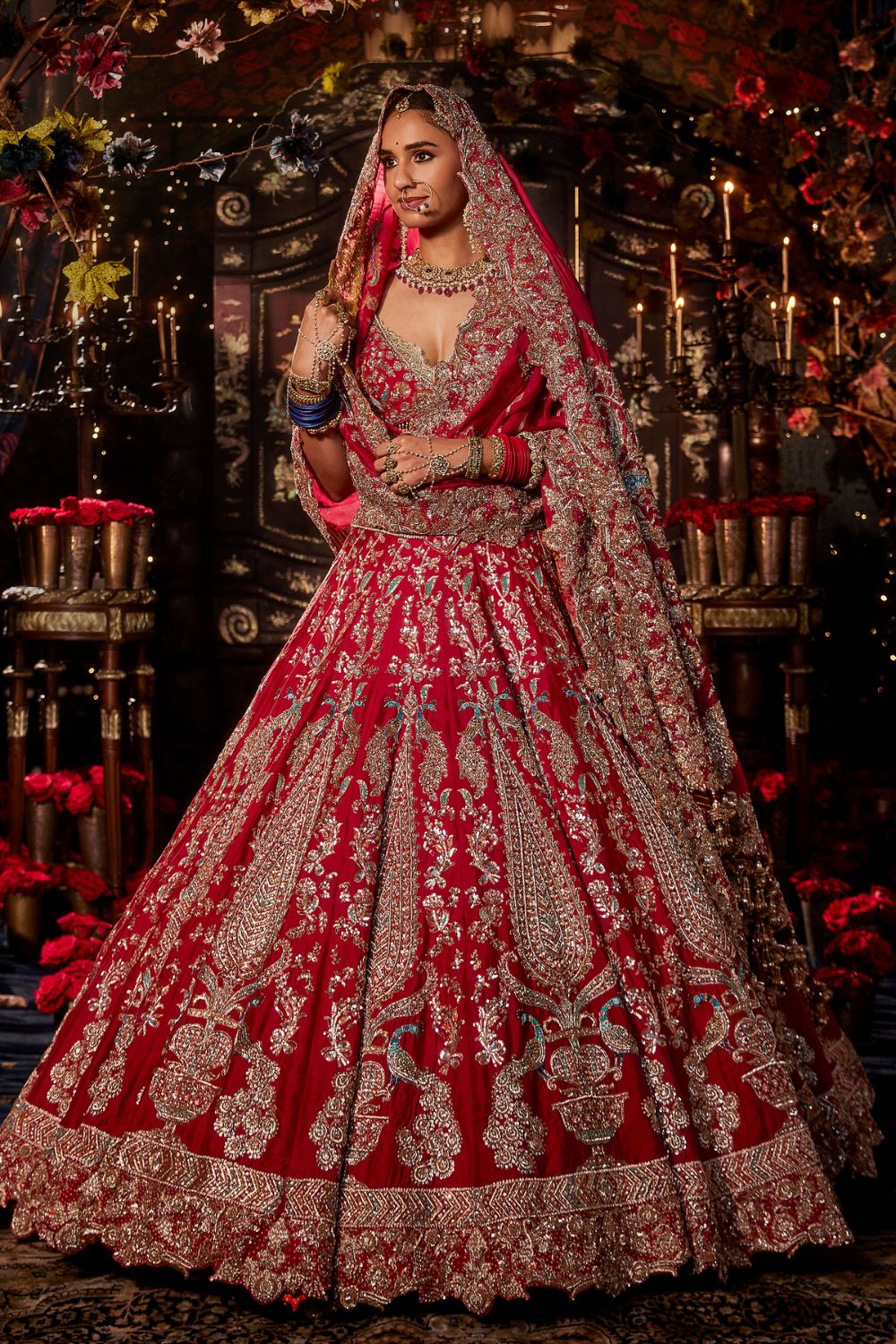 Pomegranate Cyprus  Lehenga Set