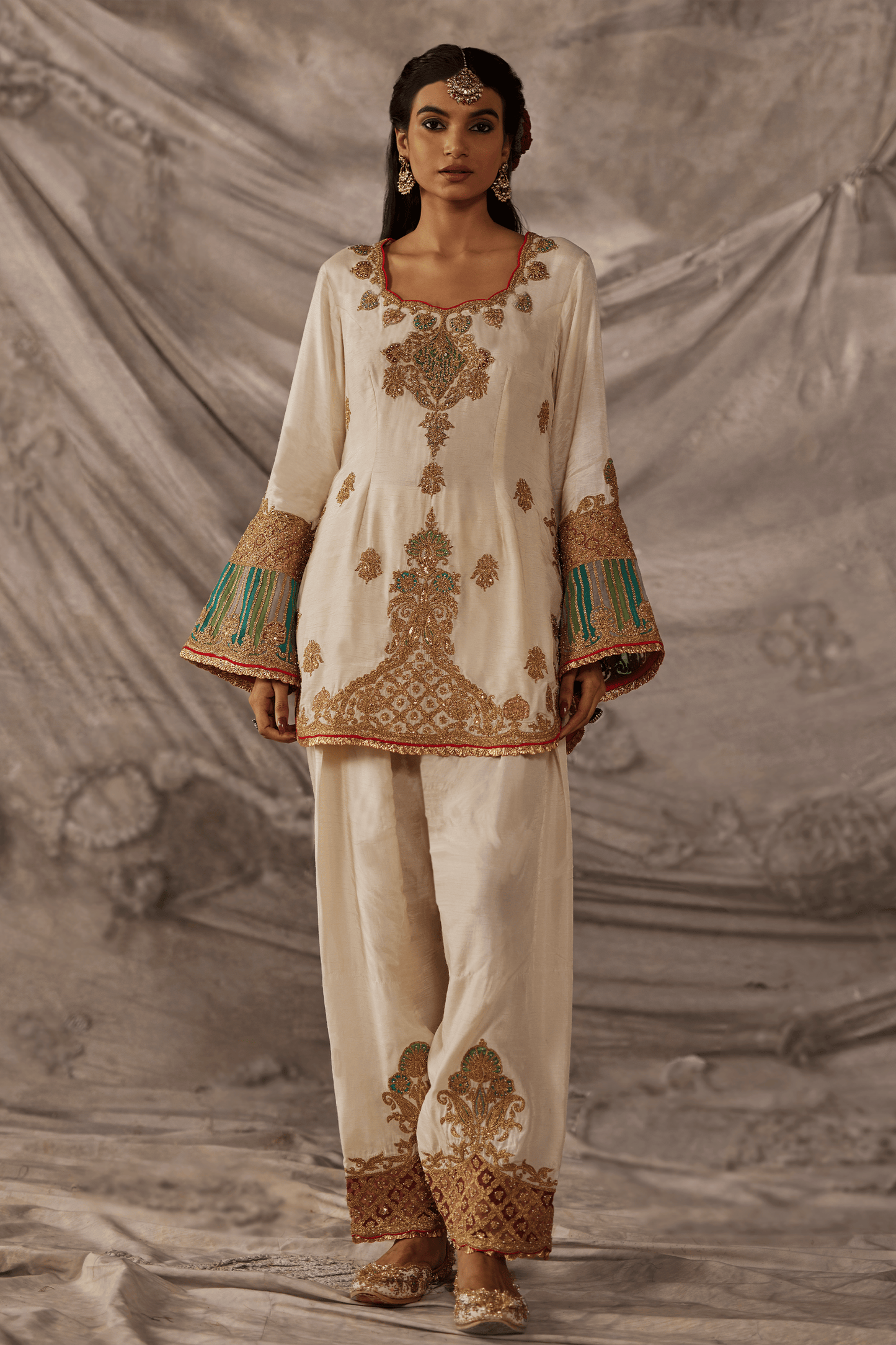 Pristine Ivory Kurta Set