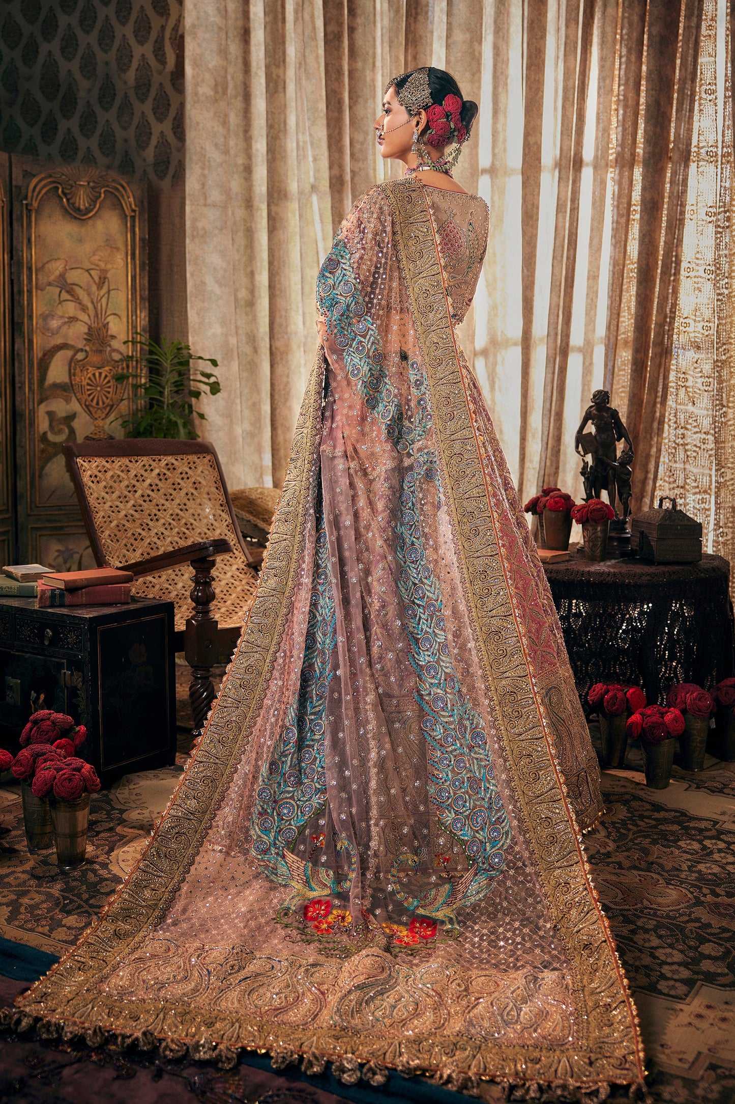 Earthy Toned Multi-Hued Lehenga