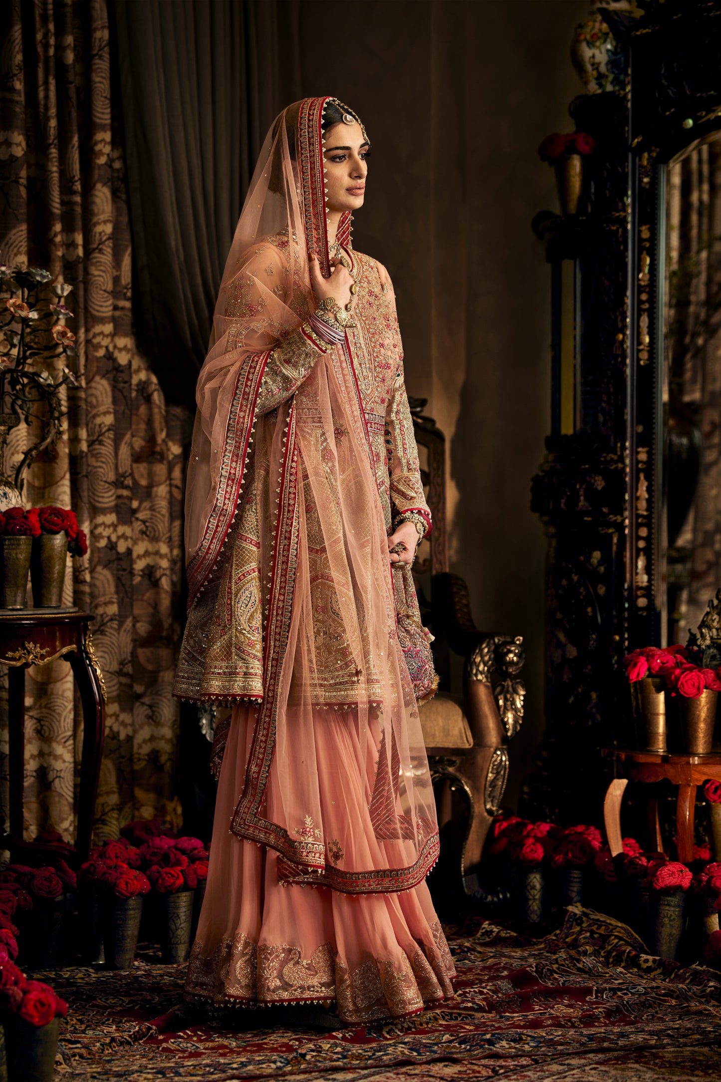 Pink Tulle Sharara
