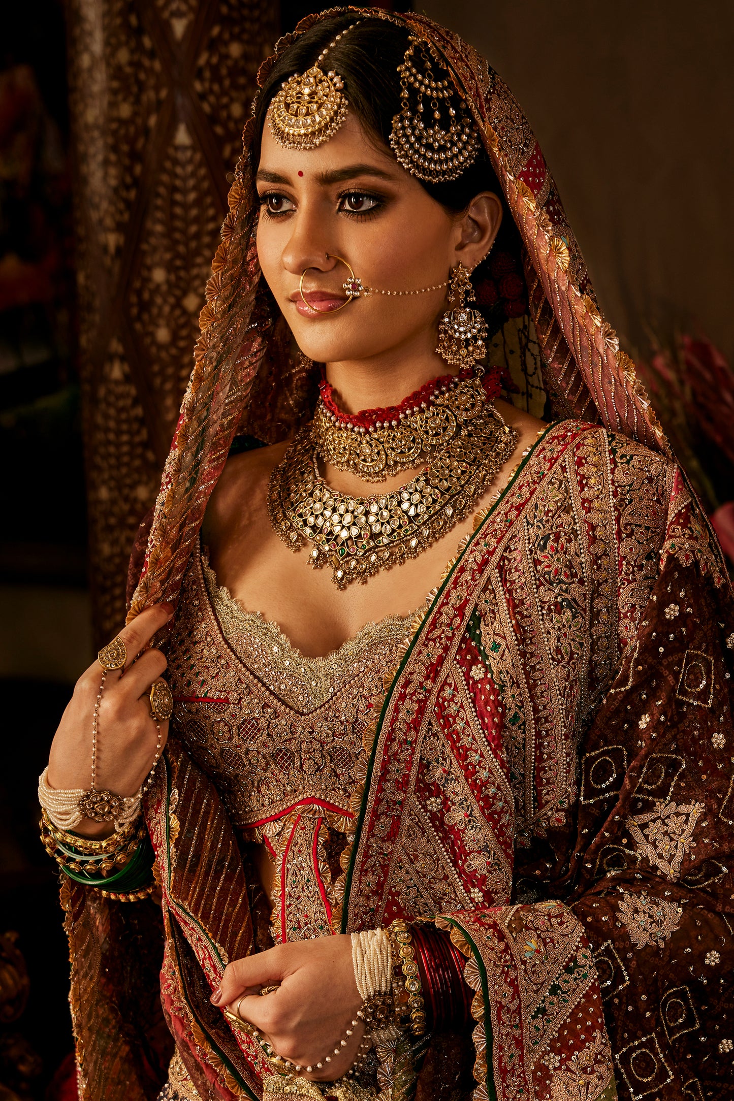 Deep Navy Blue Lehenga