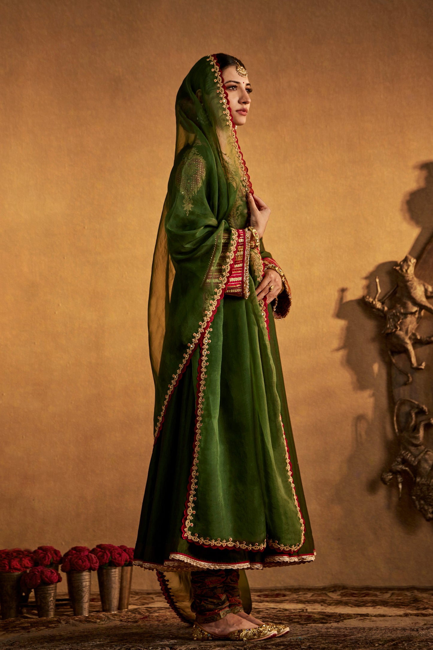 Deep Green Kalidar Set