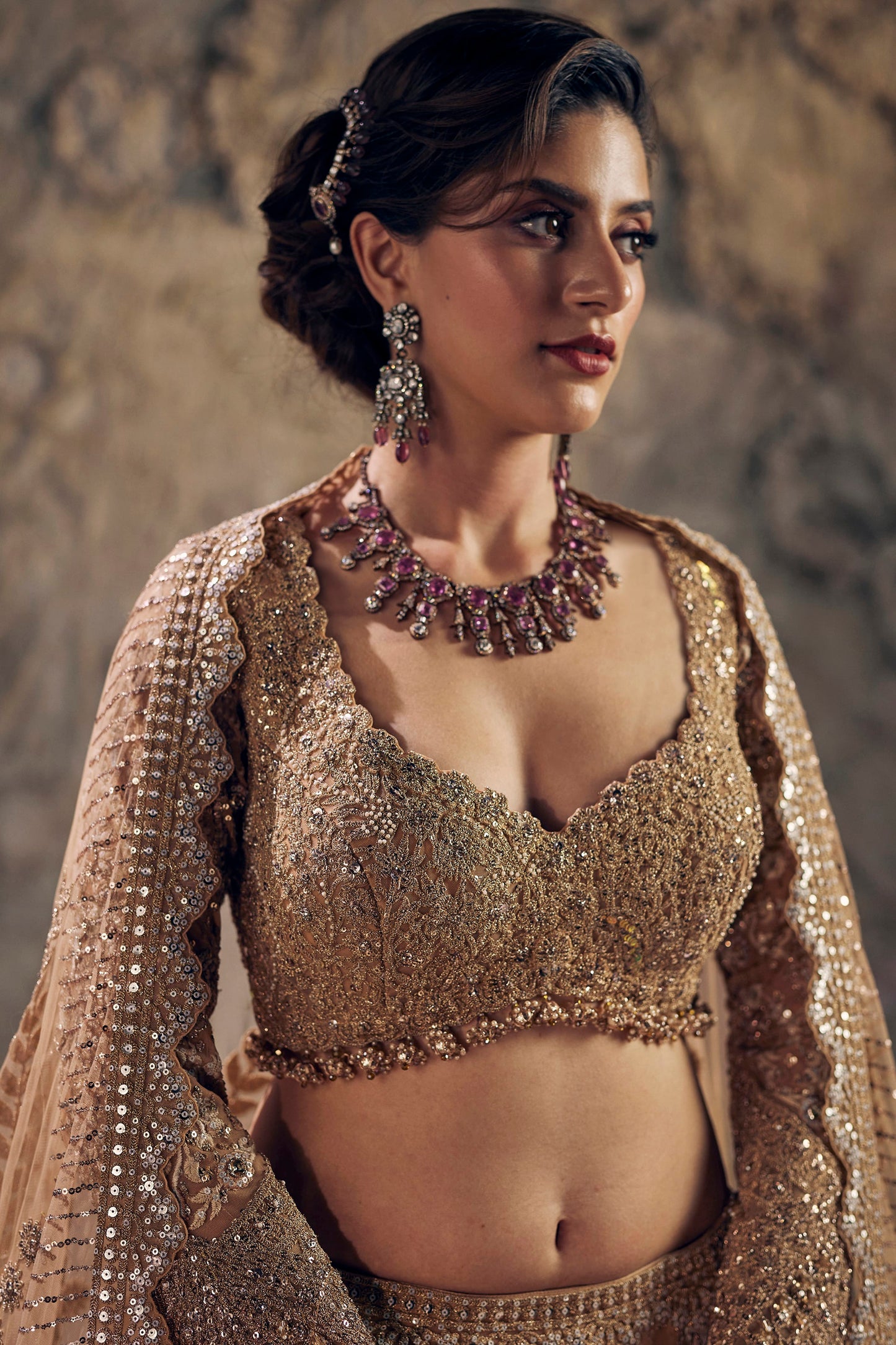 Gilded Relic Lehenga