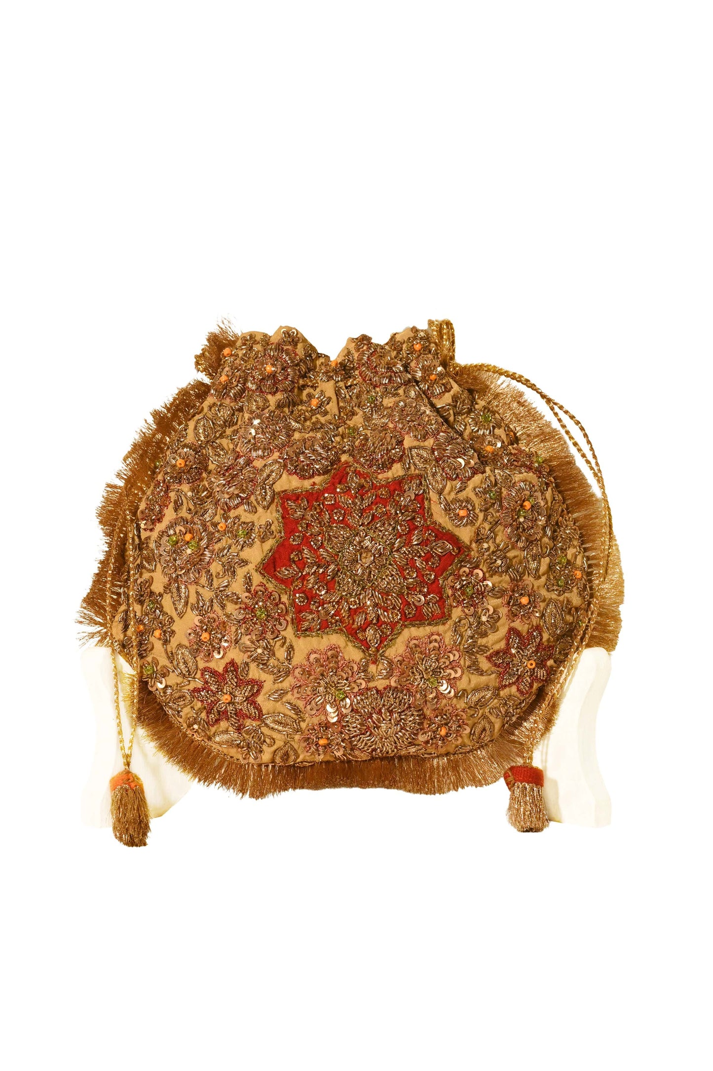 Earthy Nude Naqsh Noor Potli