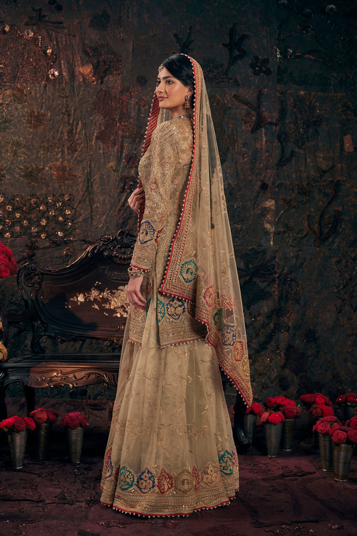Pale Green Kurta-Sharara Set