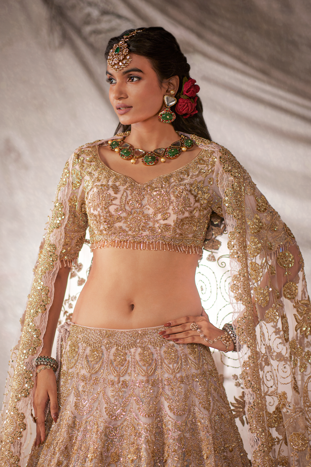 Pale Pink Lehenga
