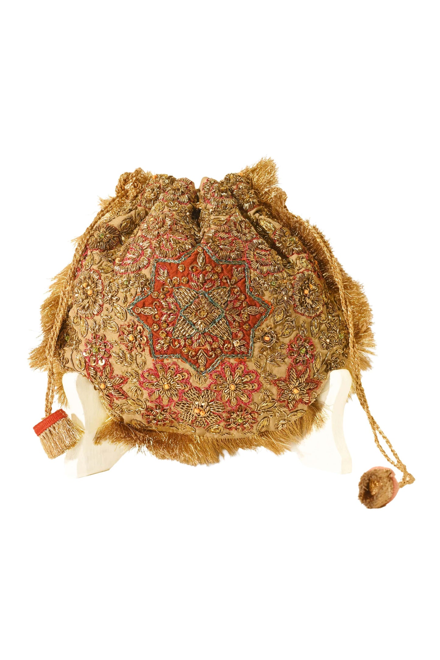 Birch Rust Naqsh Noor Potli