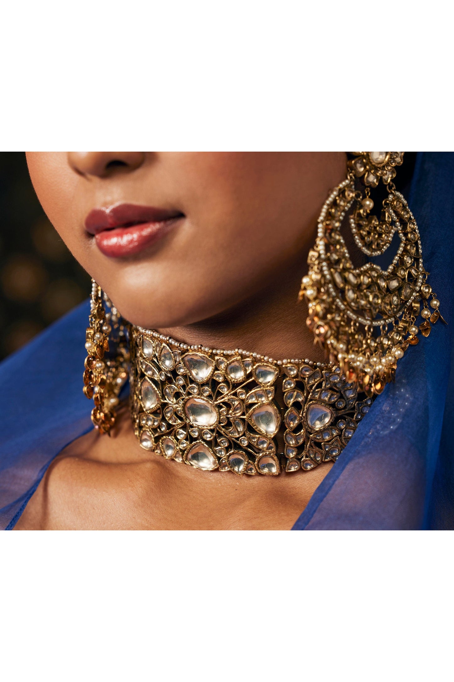 Patiala Polki Choker