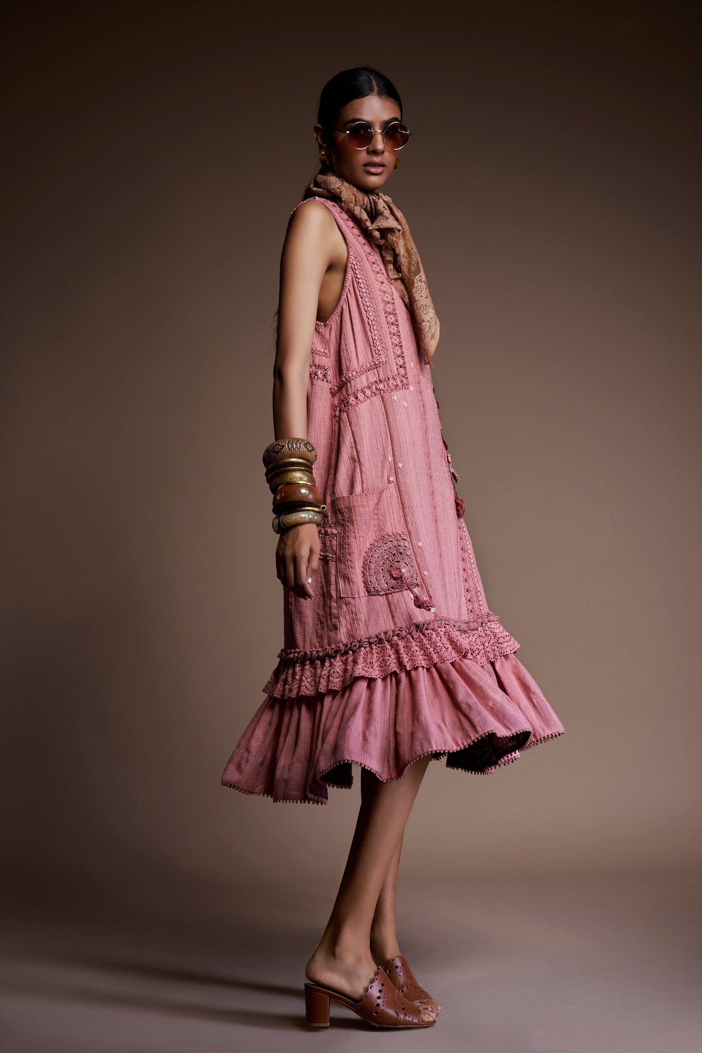 Ash Pink Rah Doll Dress