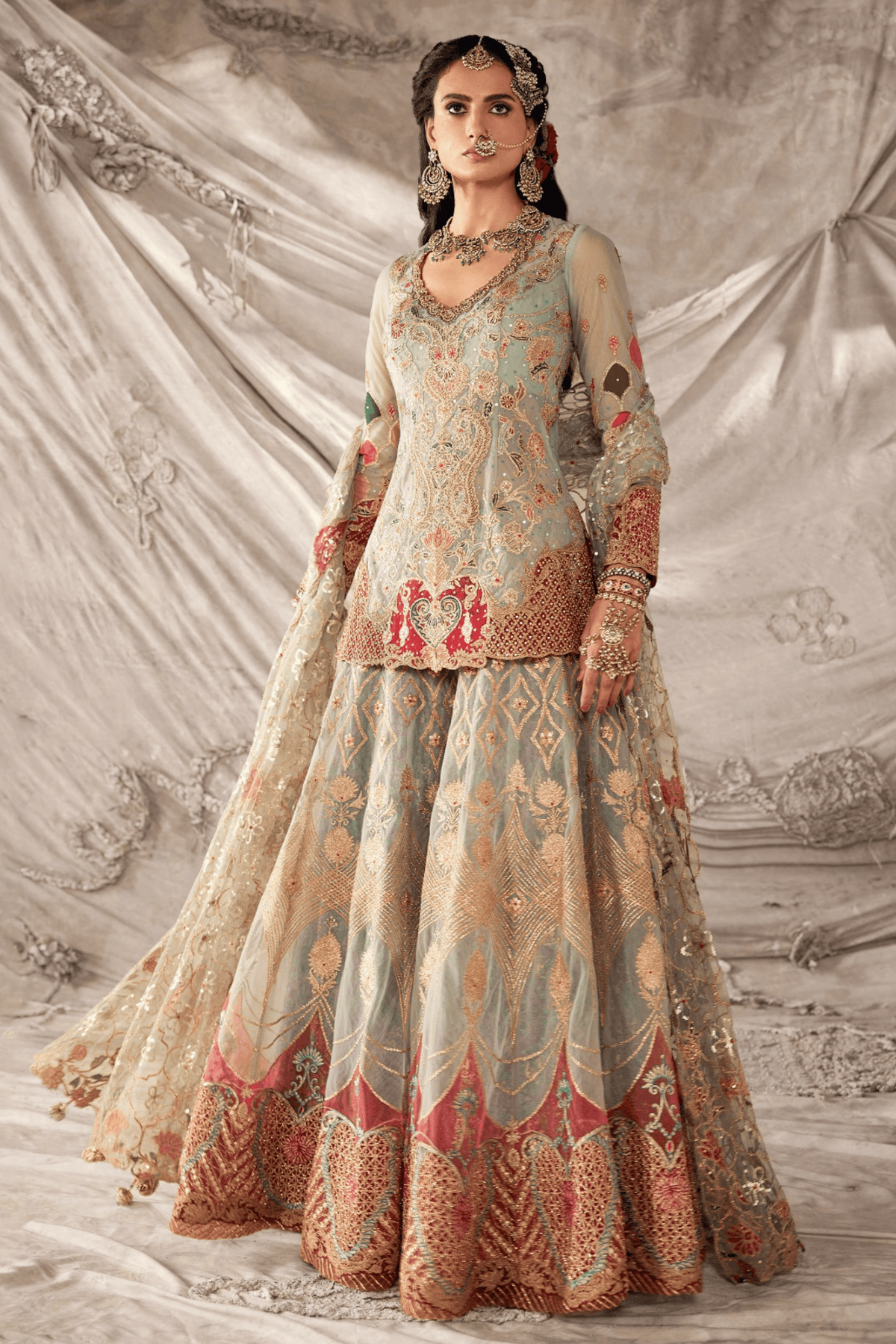 Blue Lehenga