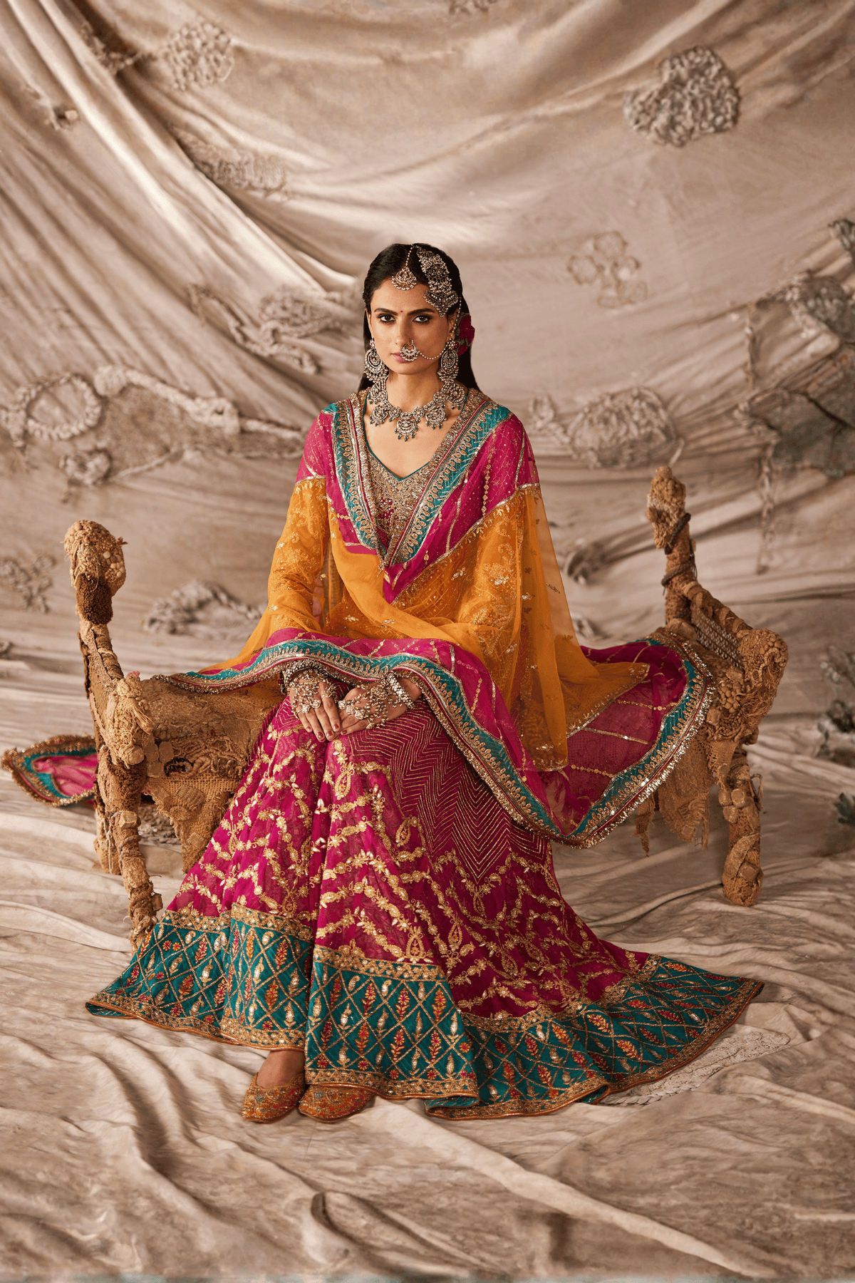 Orange Lehenga