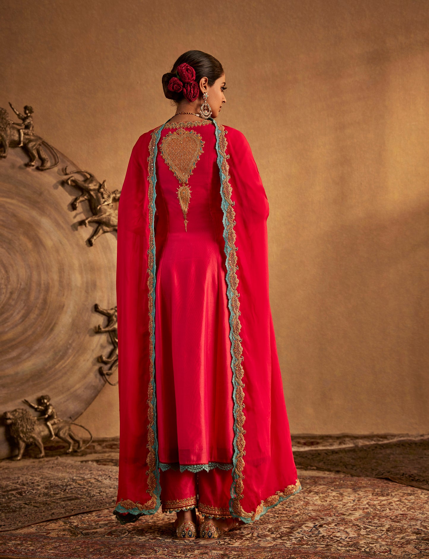 Rani Pink Kurta Set