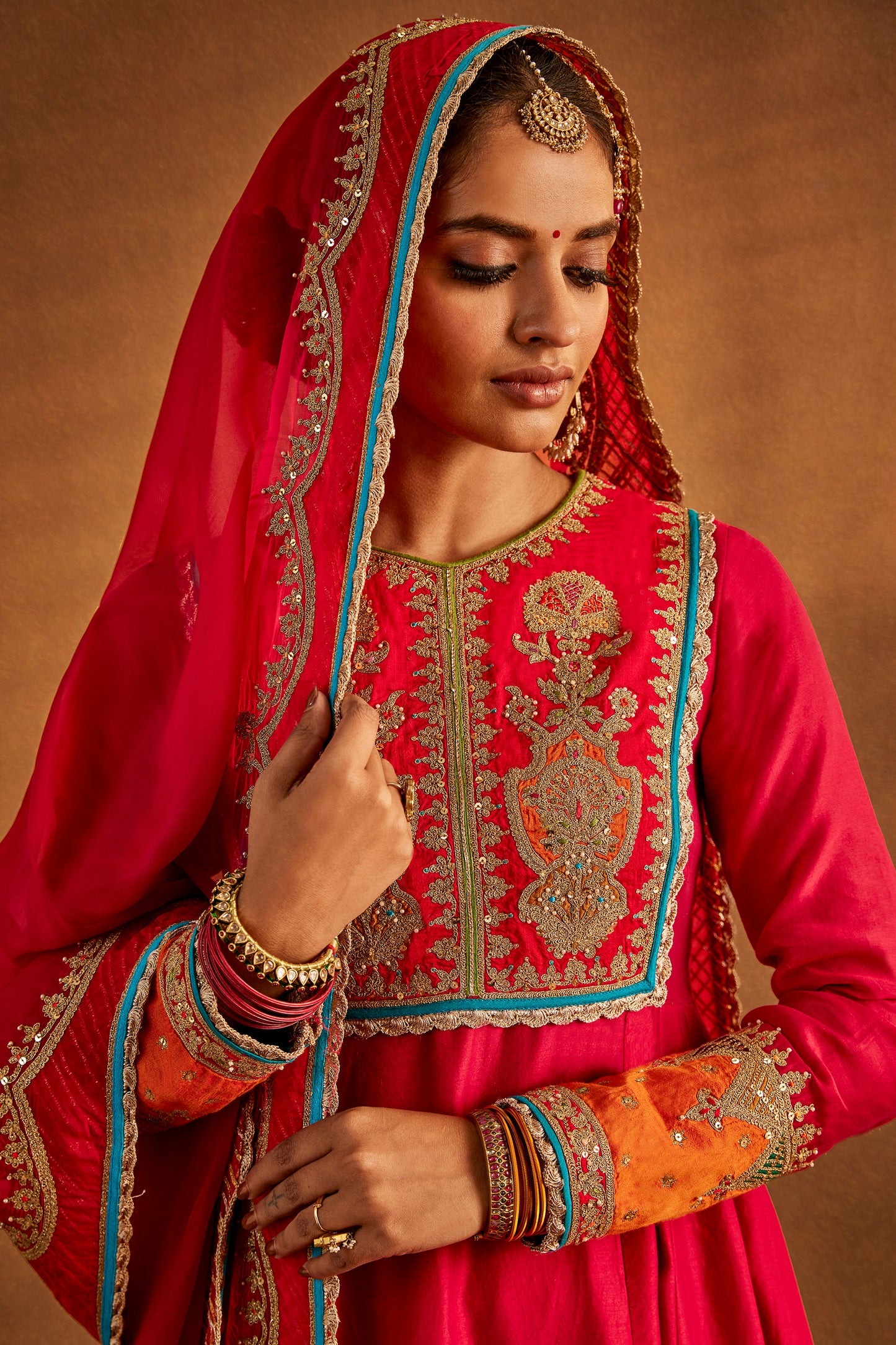 Rani Pink Kalidar Set