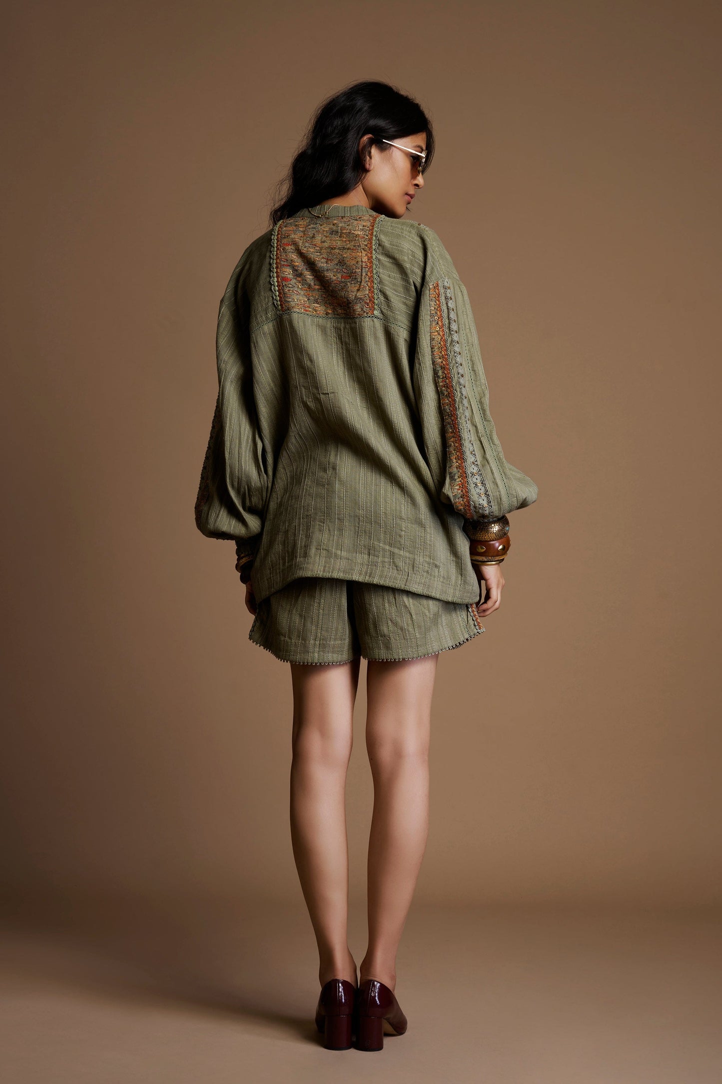 Sage Placket Coord Set