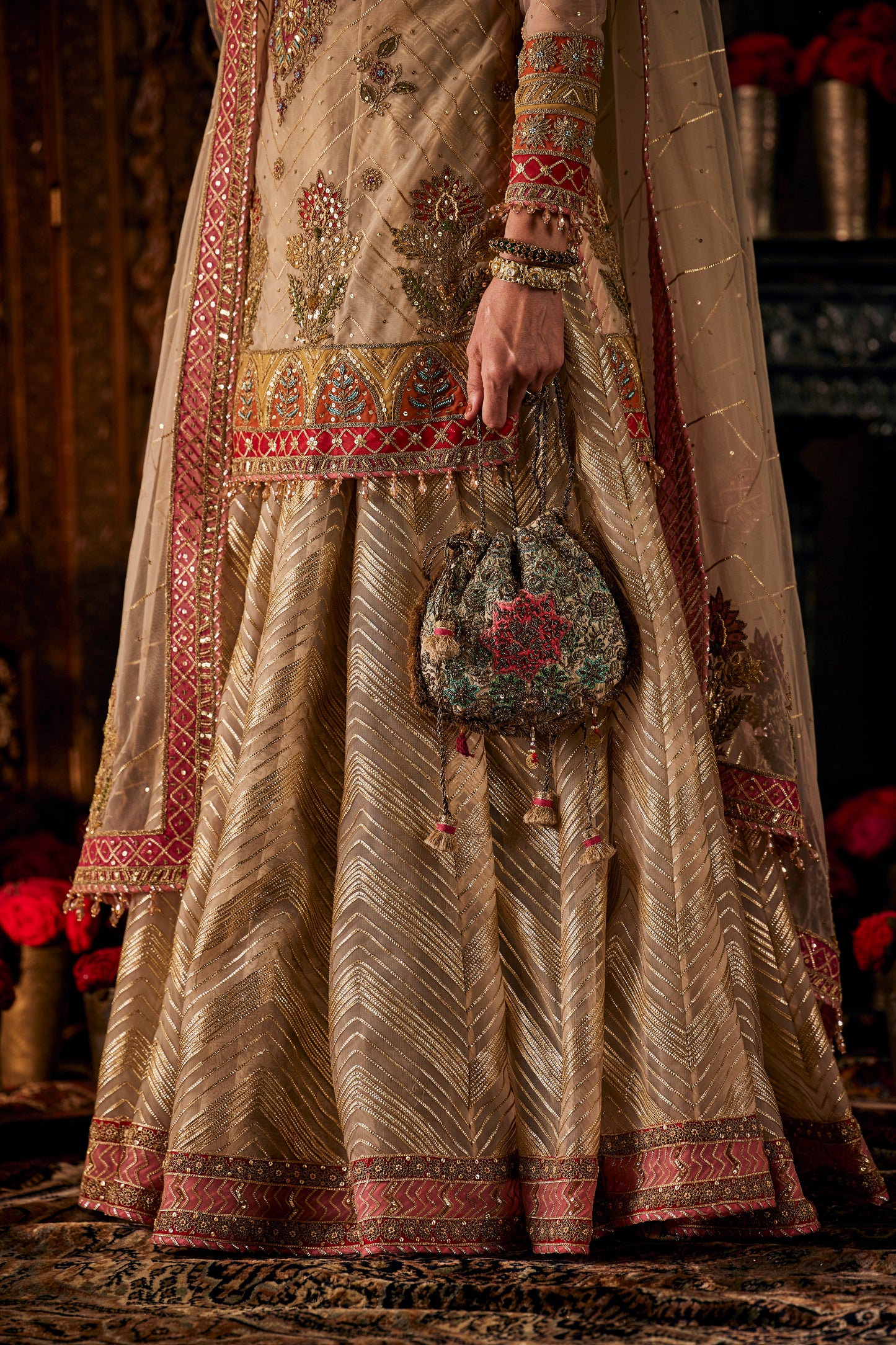Ivory Tulle Sharara