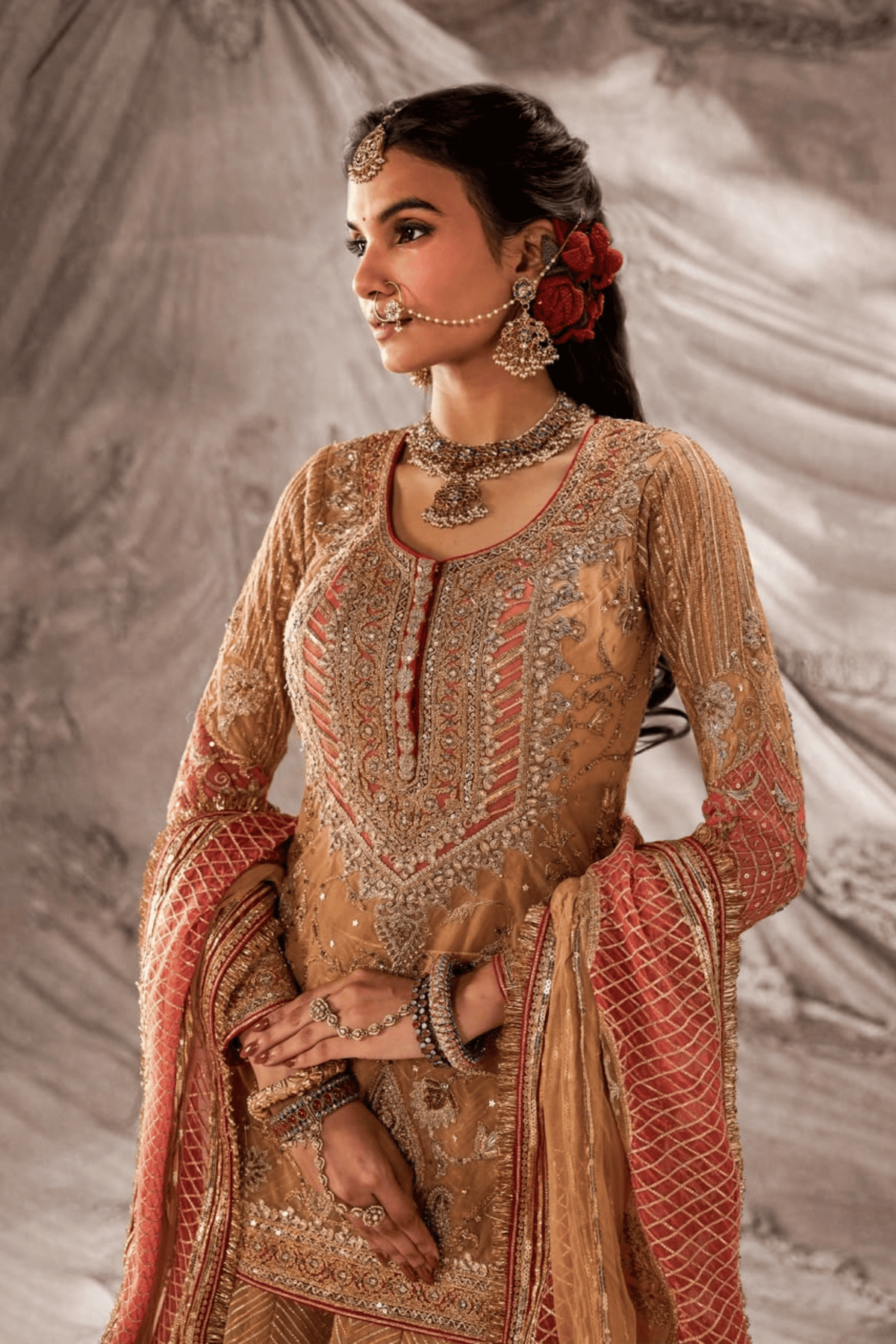 Burnished Gold Lehenga