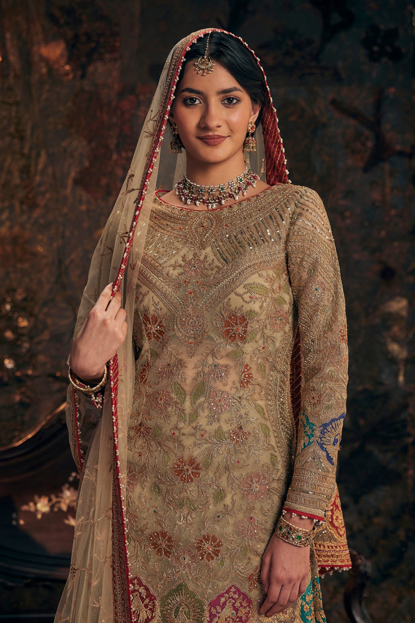 Pale Green Kurta-Sharara Set