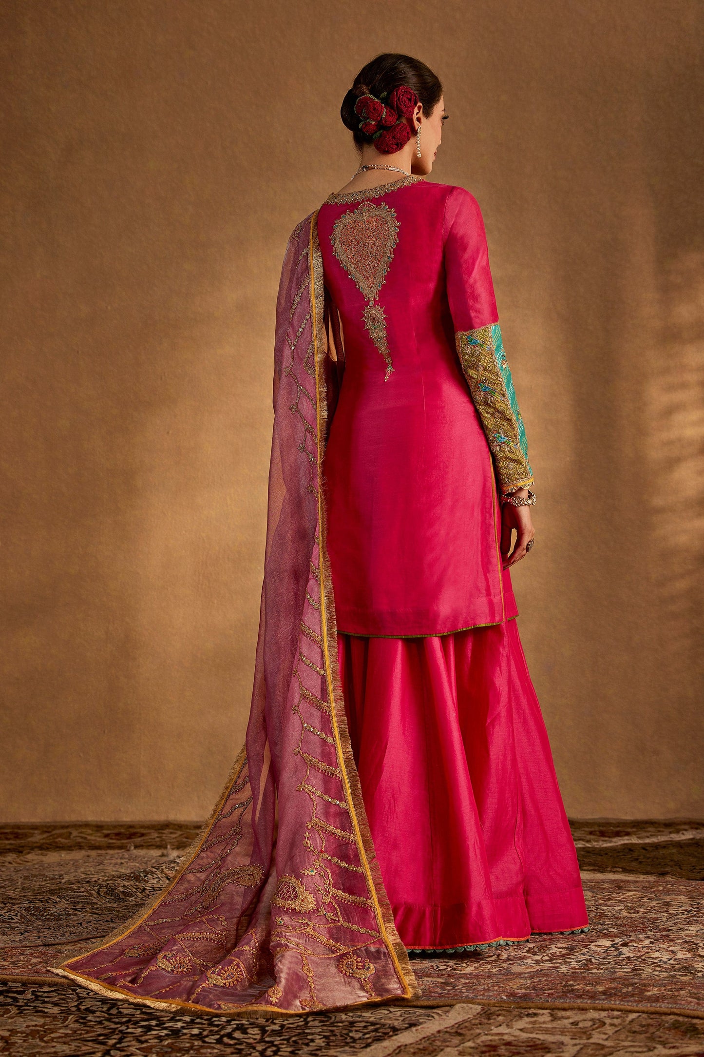 Rani Pink Sharara Set