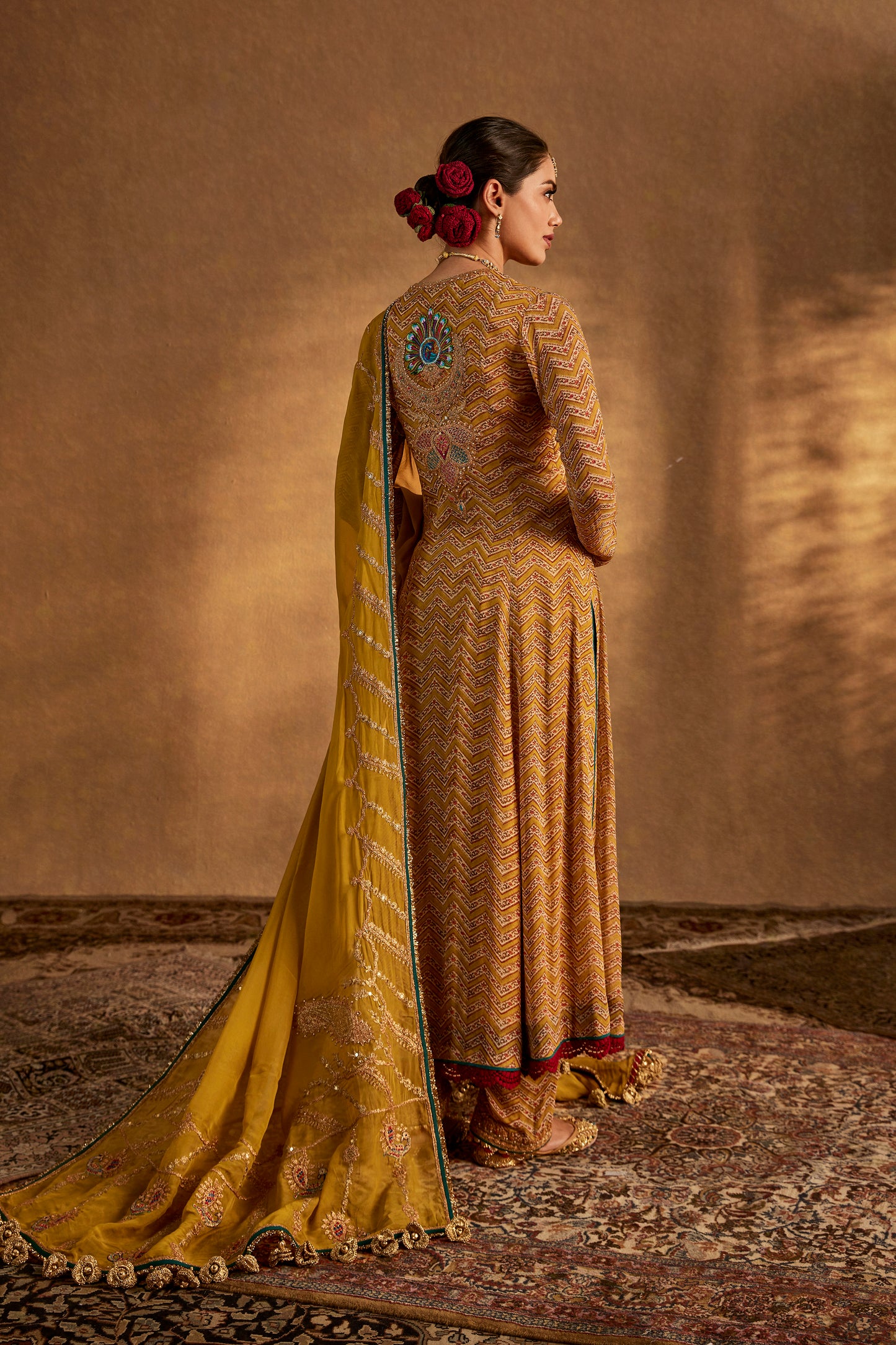 Warm Mustard Kurta Set