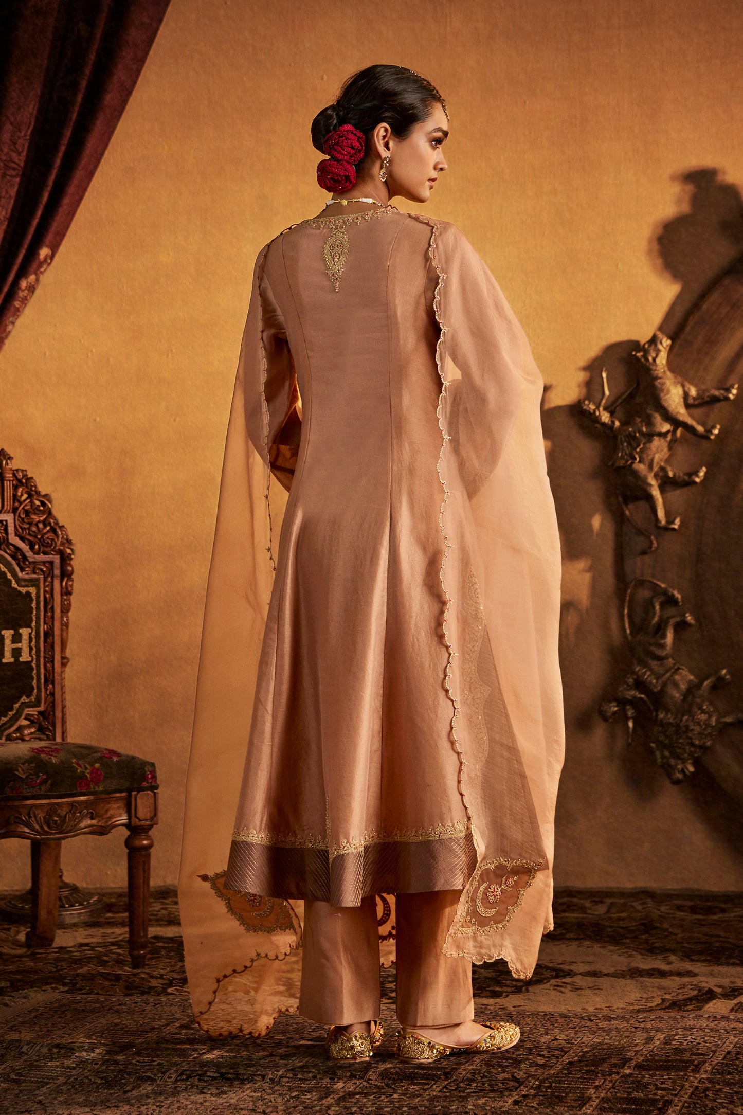 Earthy Beige Kurta Set