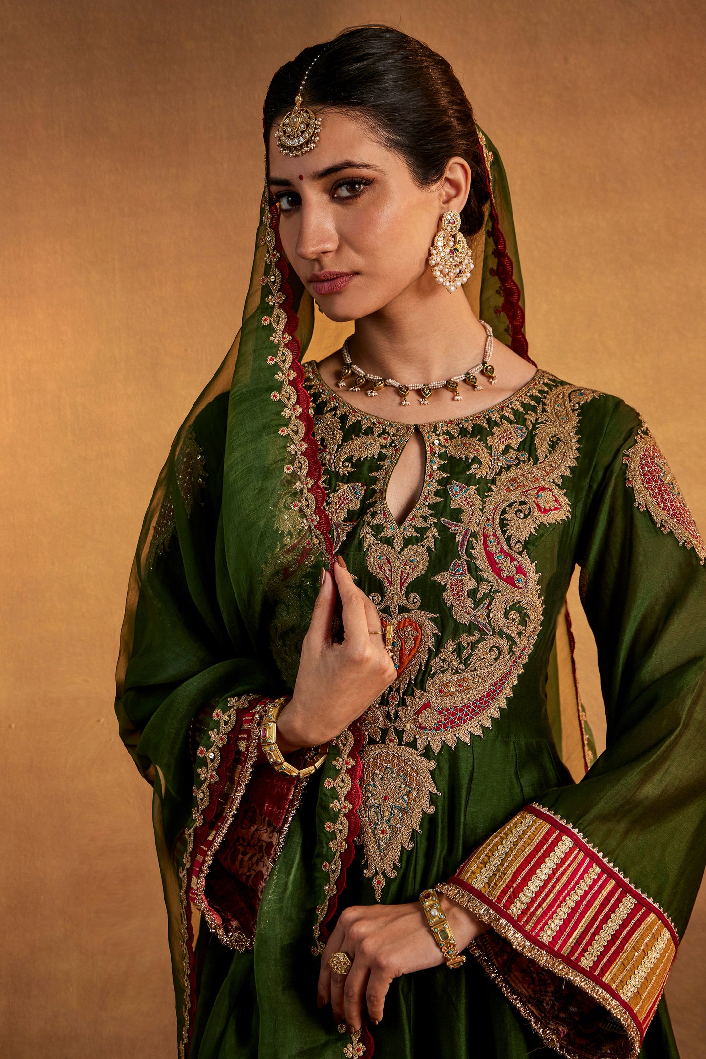 Deep Green Kalidar Set