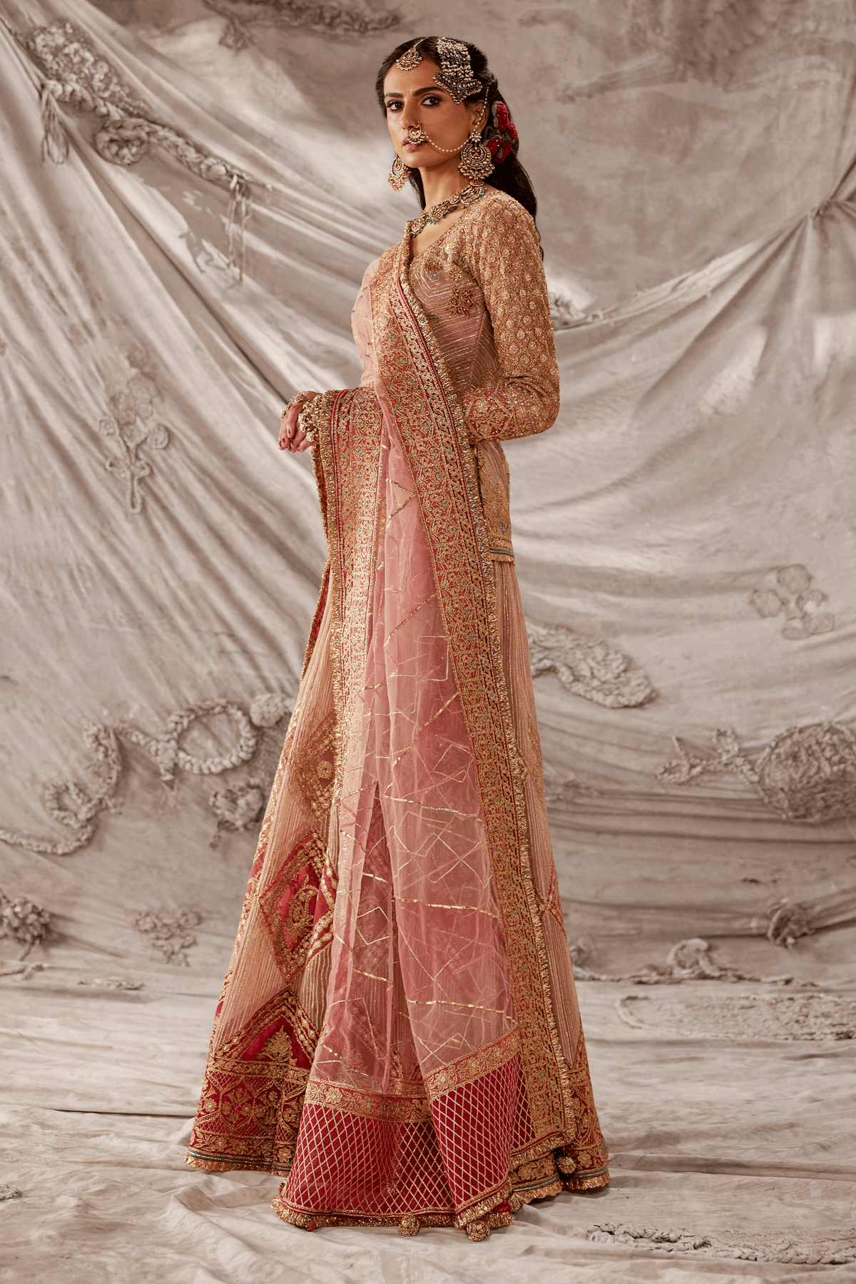 Earthy Pink Lehenga