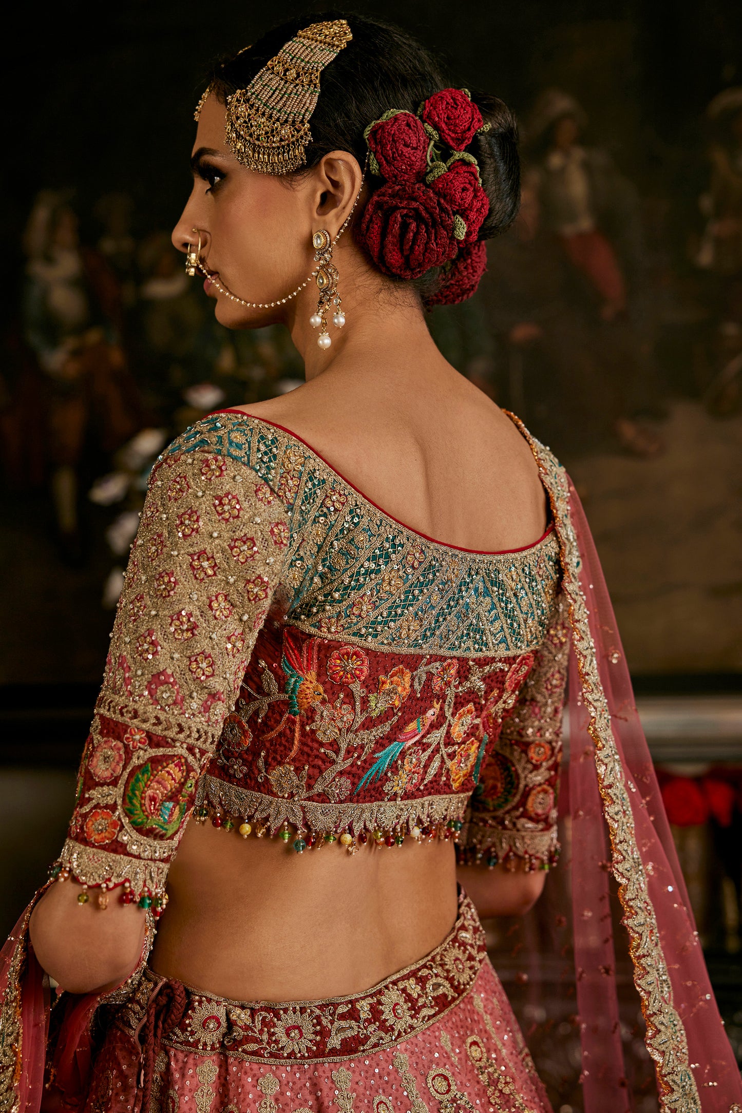Royal Ruby Silk Lehenga