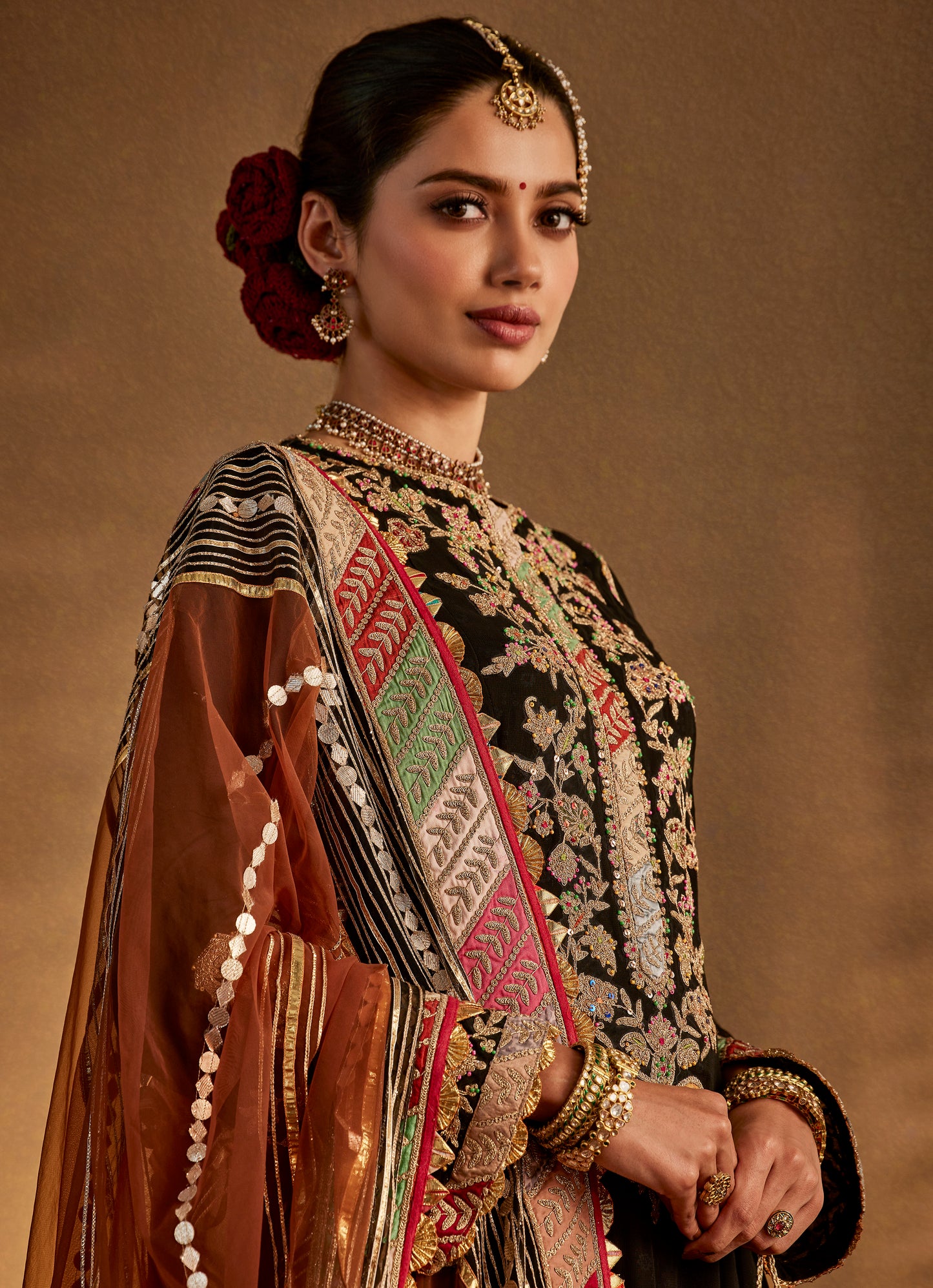 Inky Kurta-Sharara Set
