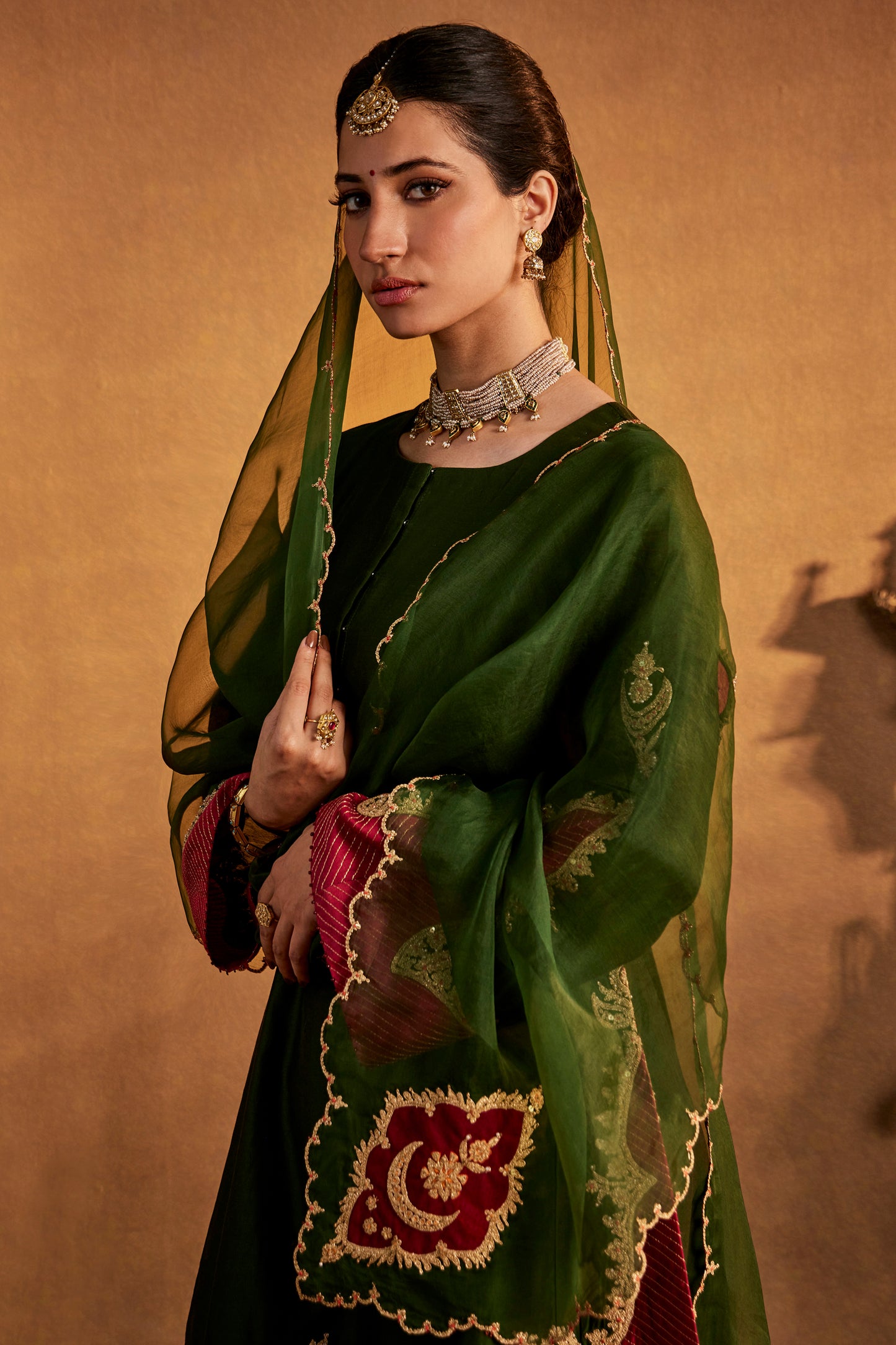 Deep Green Kurta Set