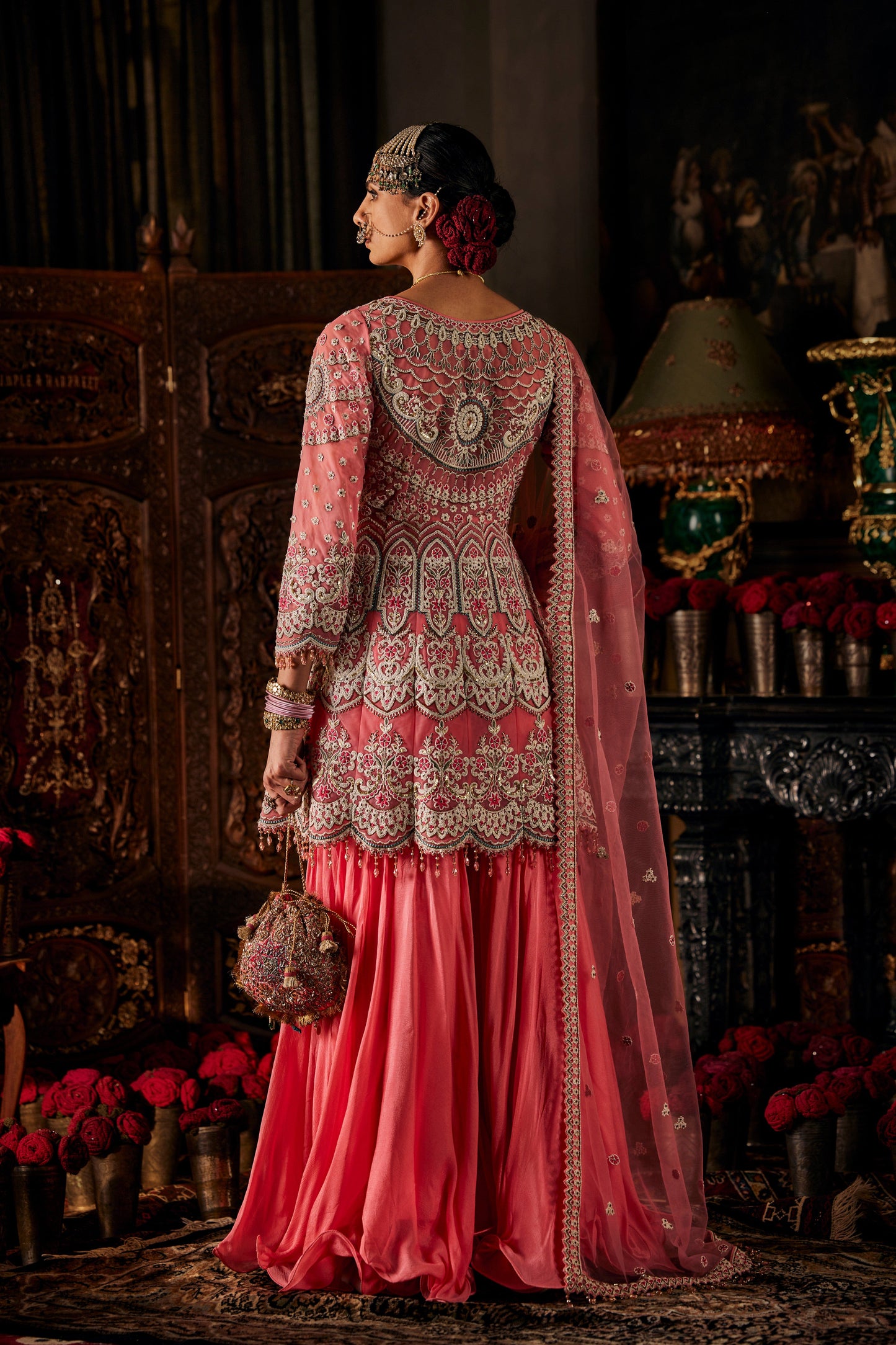 Pink Tulle Sharara