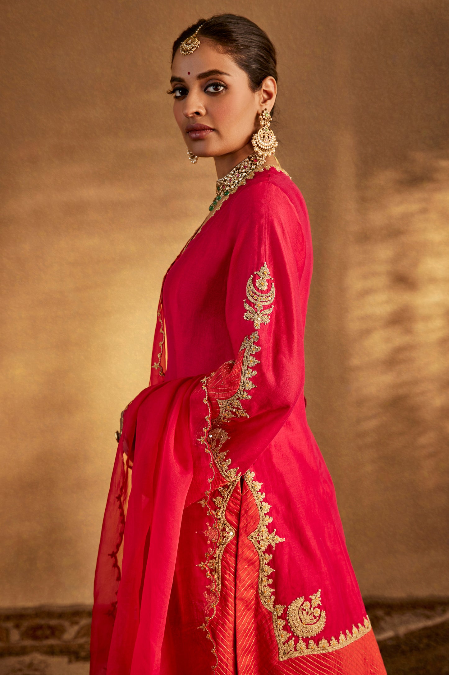 Rani Pink Sharara Set
