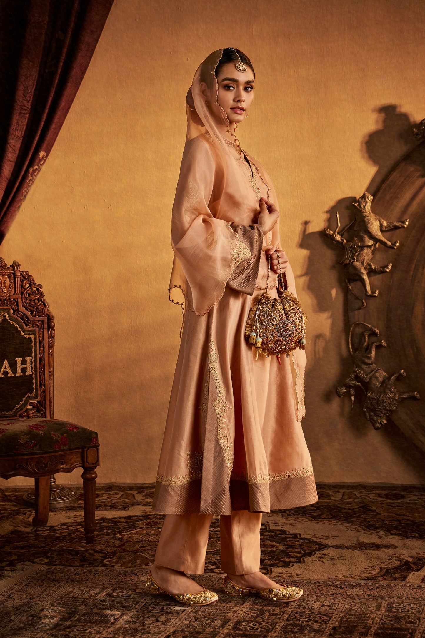 Earthy Beige Kurta Set