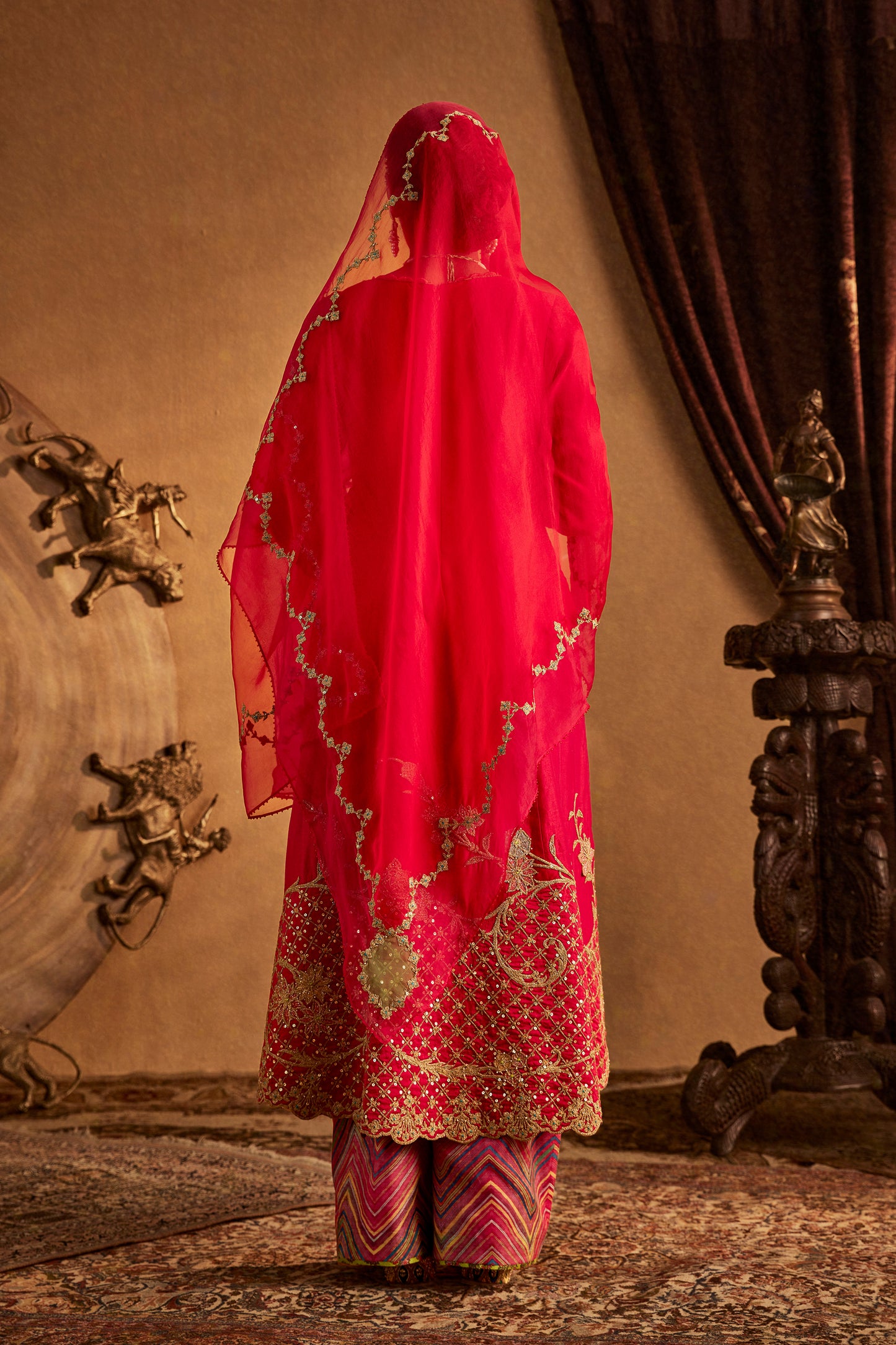 Rani Pink Kurta Set