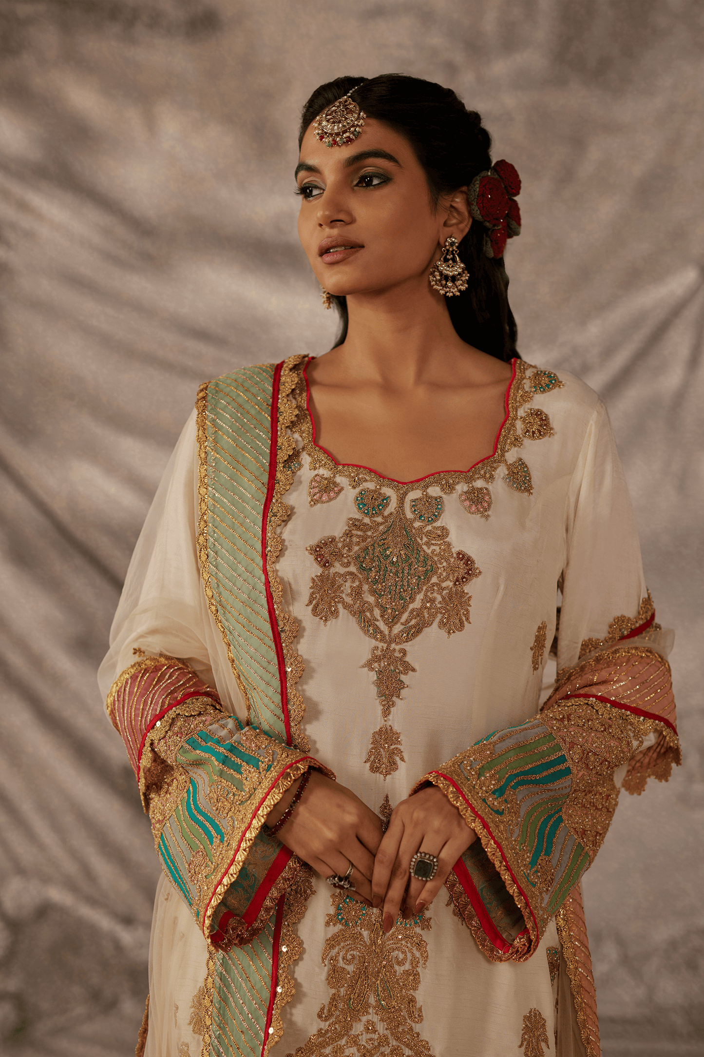 Pristine Ivory Kurta Set