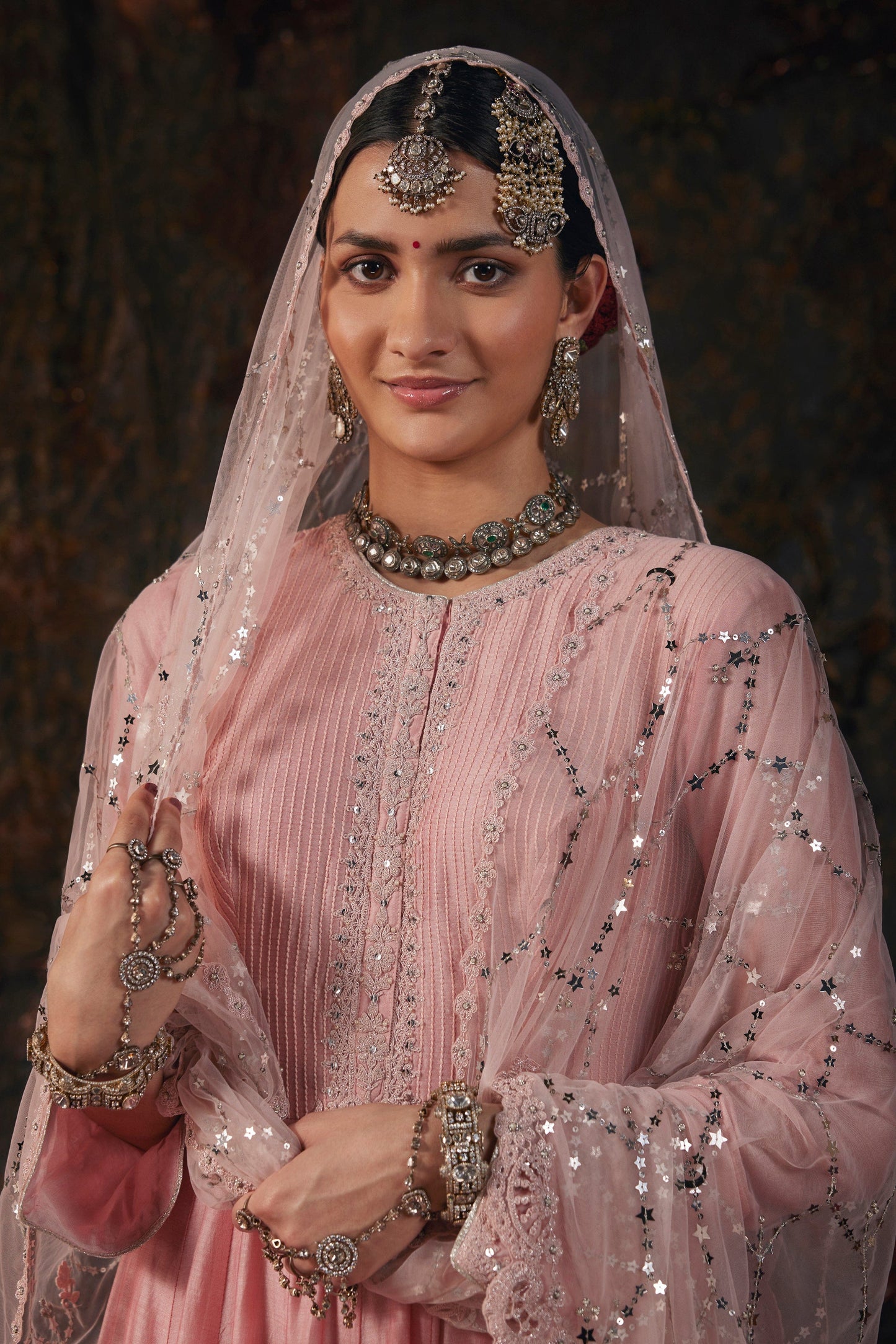 Soft Pink Kalidar Set