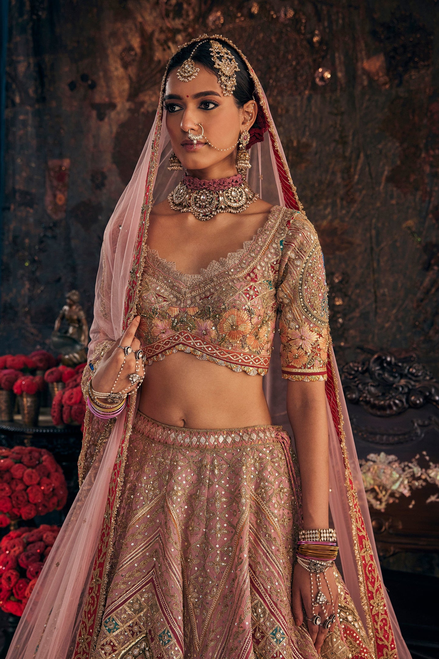 A Blush Pink Lehenga