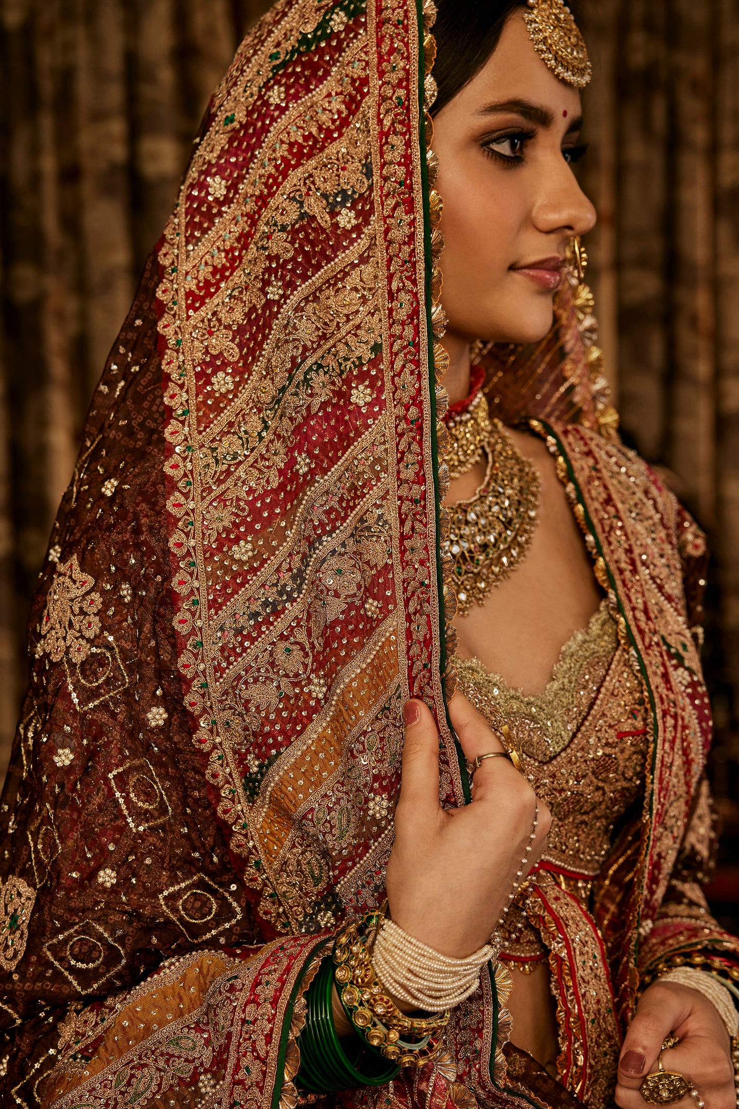 Deep Navy Blue Lehenga